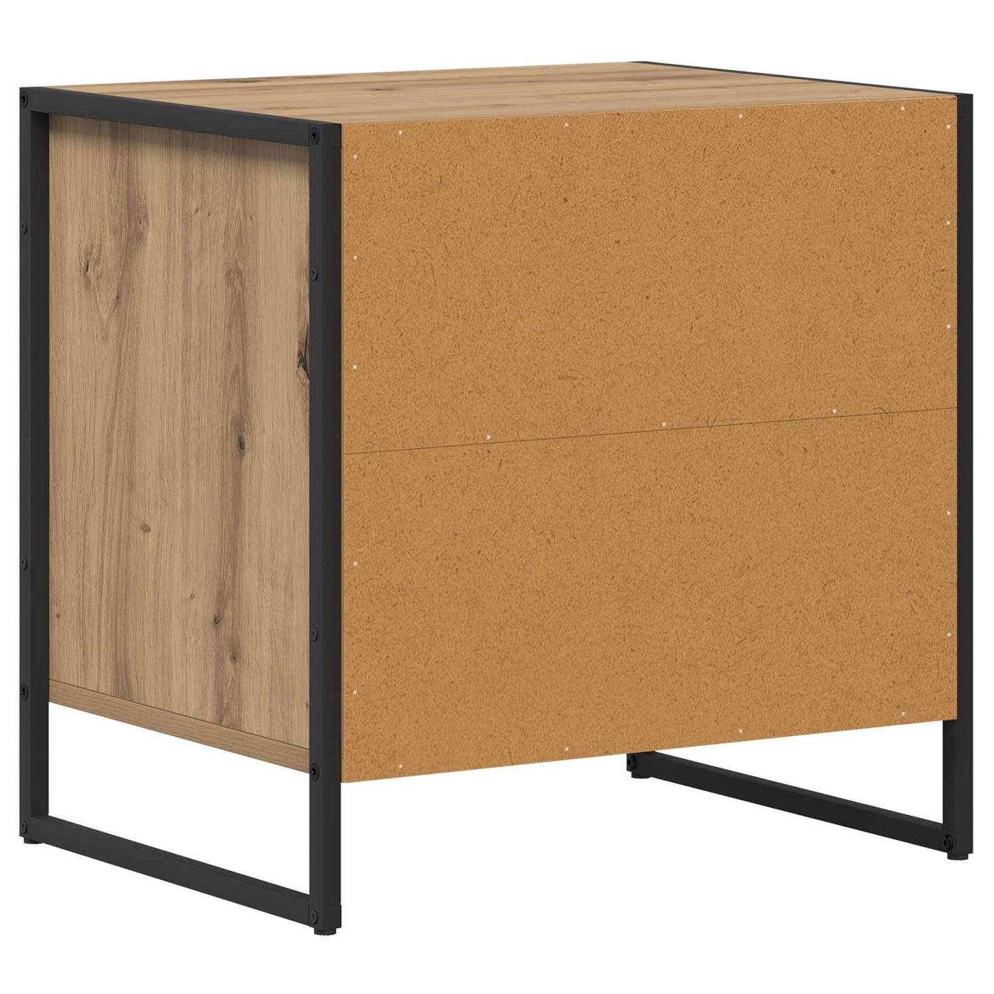 Éjjeli asztal 2 db Művészi tölgy 50 x 39,5 x 50 cm Szerelt Fa