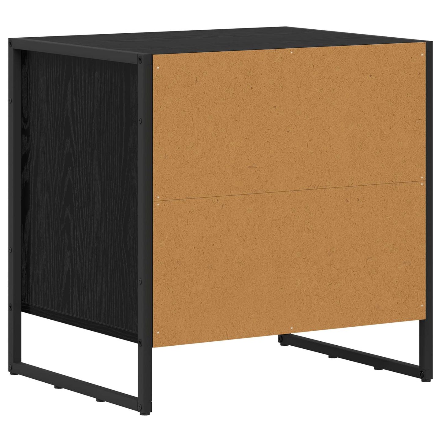 Éjjeli asztal Fekete tölgy 50 x 39.5 x 50 cm Szerelt Fa