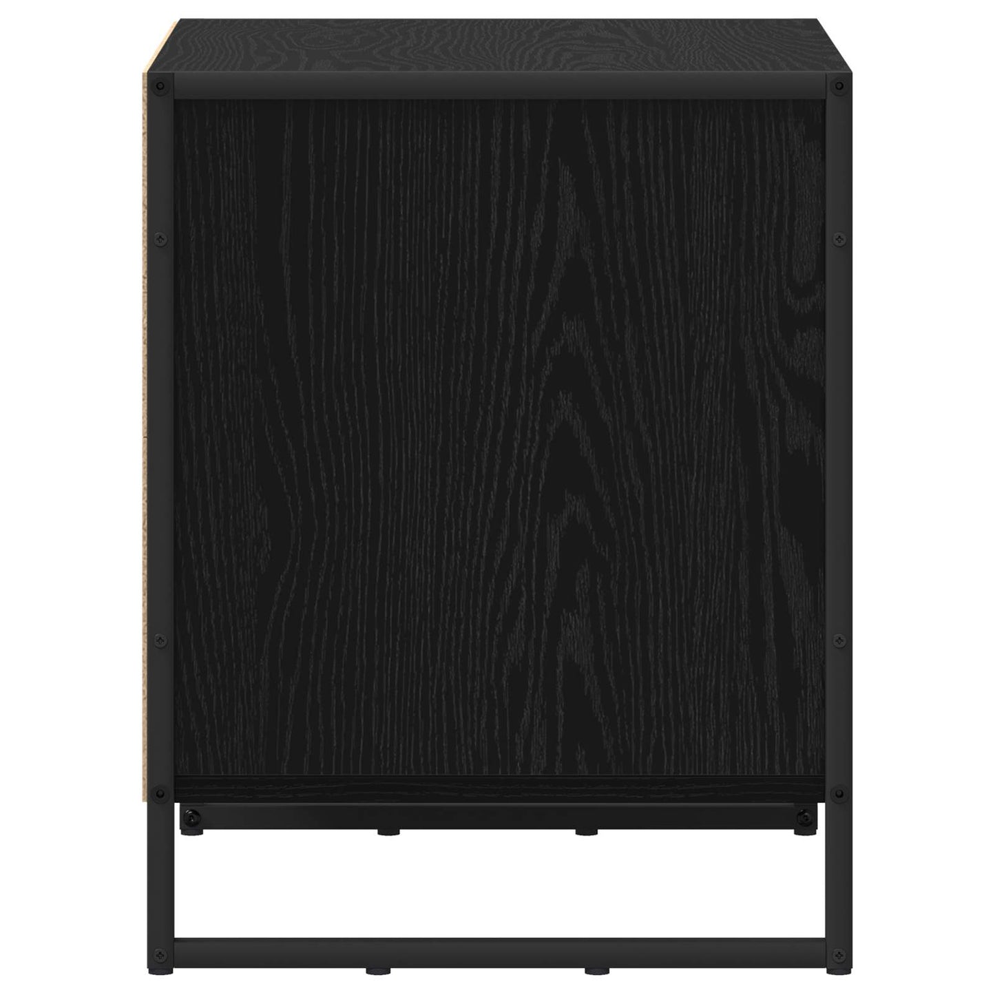 Éjjeli asztal Fekete tölgy 50 x 39.5 x 50 cm Szerelt Fa
