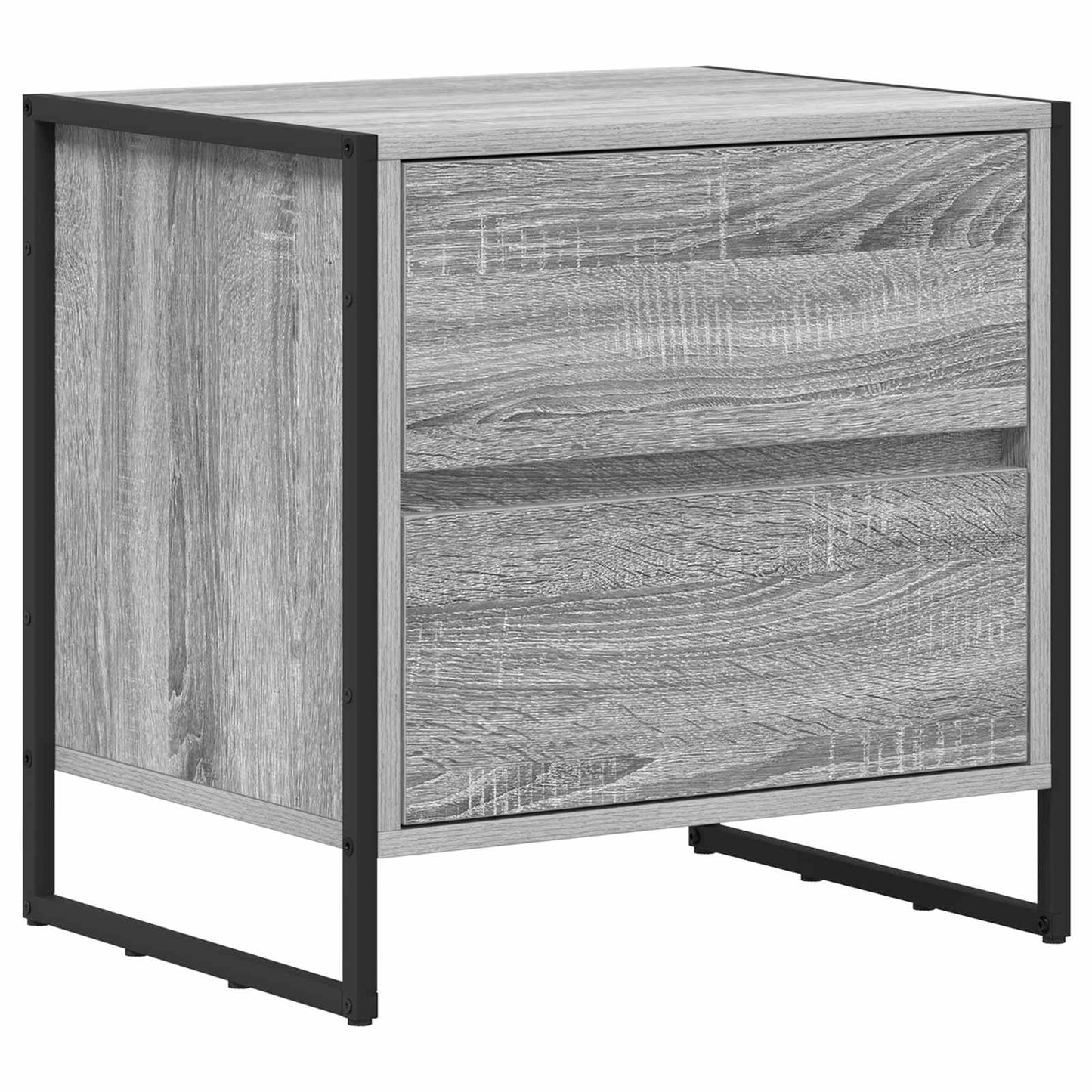 Éjjeli asztal Szürke Sonoma 50 x 39.5 x 50 cm Szerelt Fa