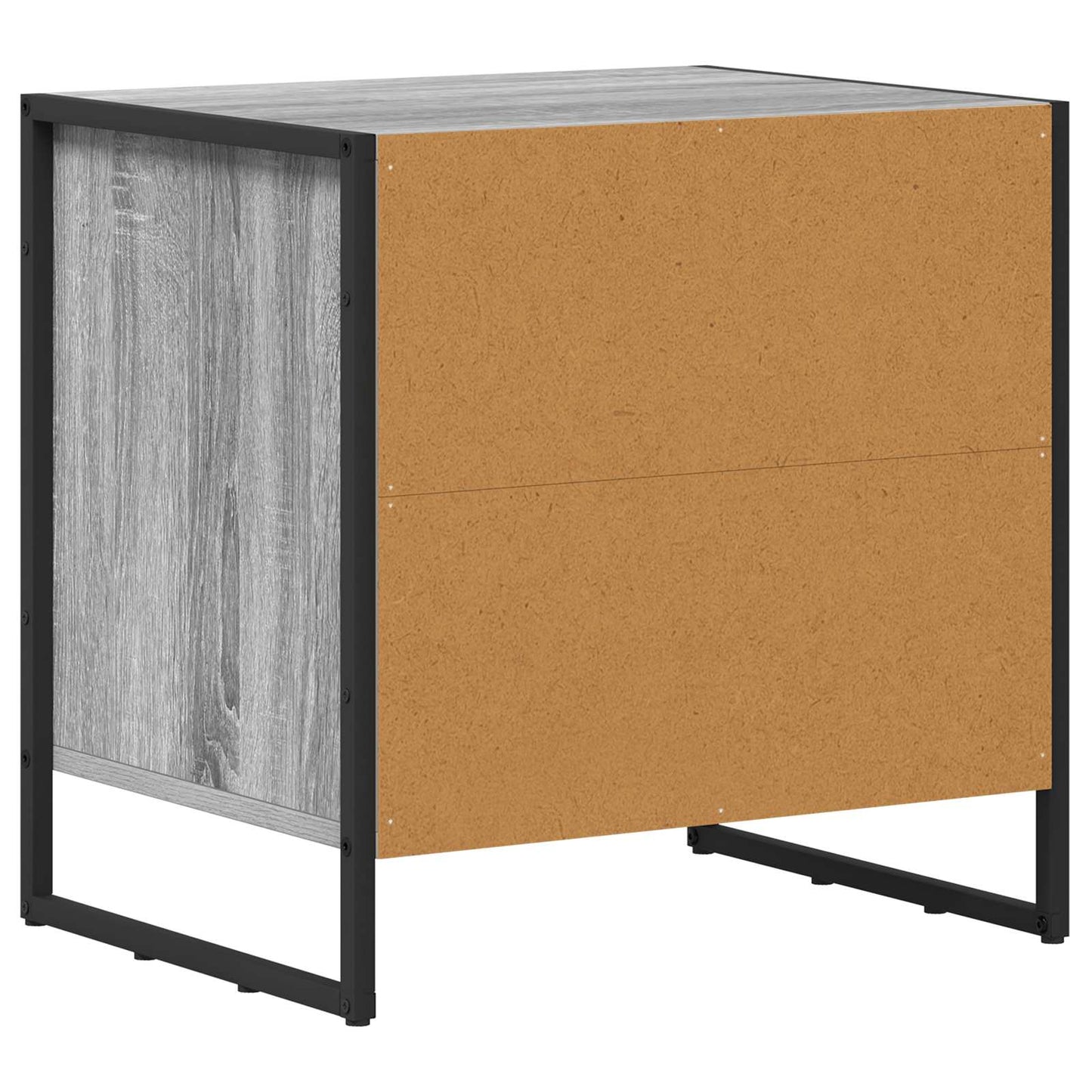 Éjjeli asztal 2 db Szürke Sonoma 50 x 39.5 x 50 cm Szerelt Fa