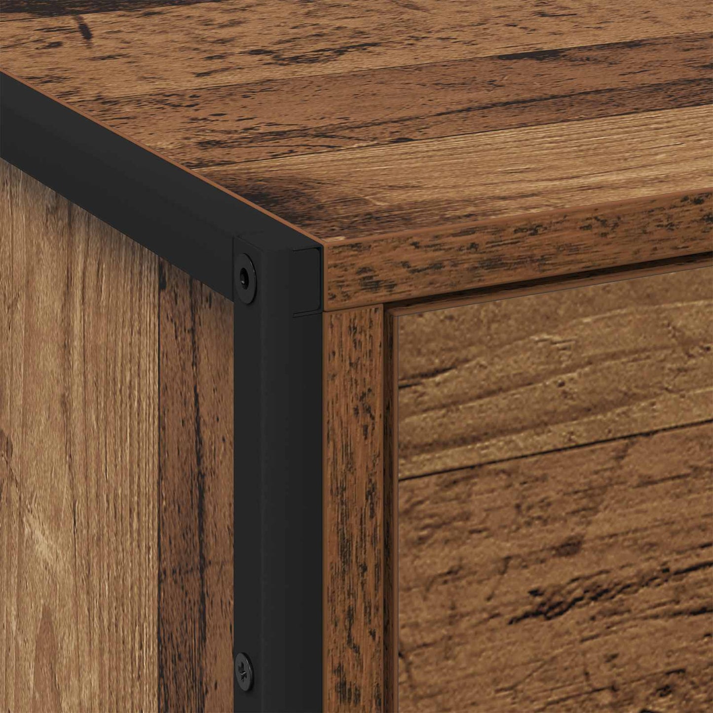 Éjjeli asztal 2 db Öreg fa 50 x 39.5 x 50 cm Szerelt Fa