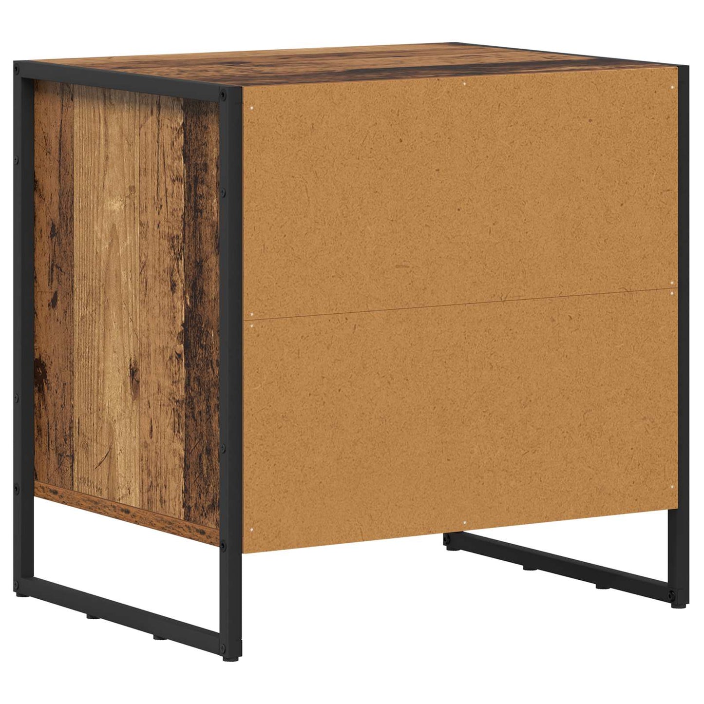 Éjjeli asztal 2 db Öreg fa 50 x 39.5 x 50 cm Szerelt Fa