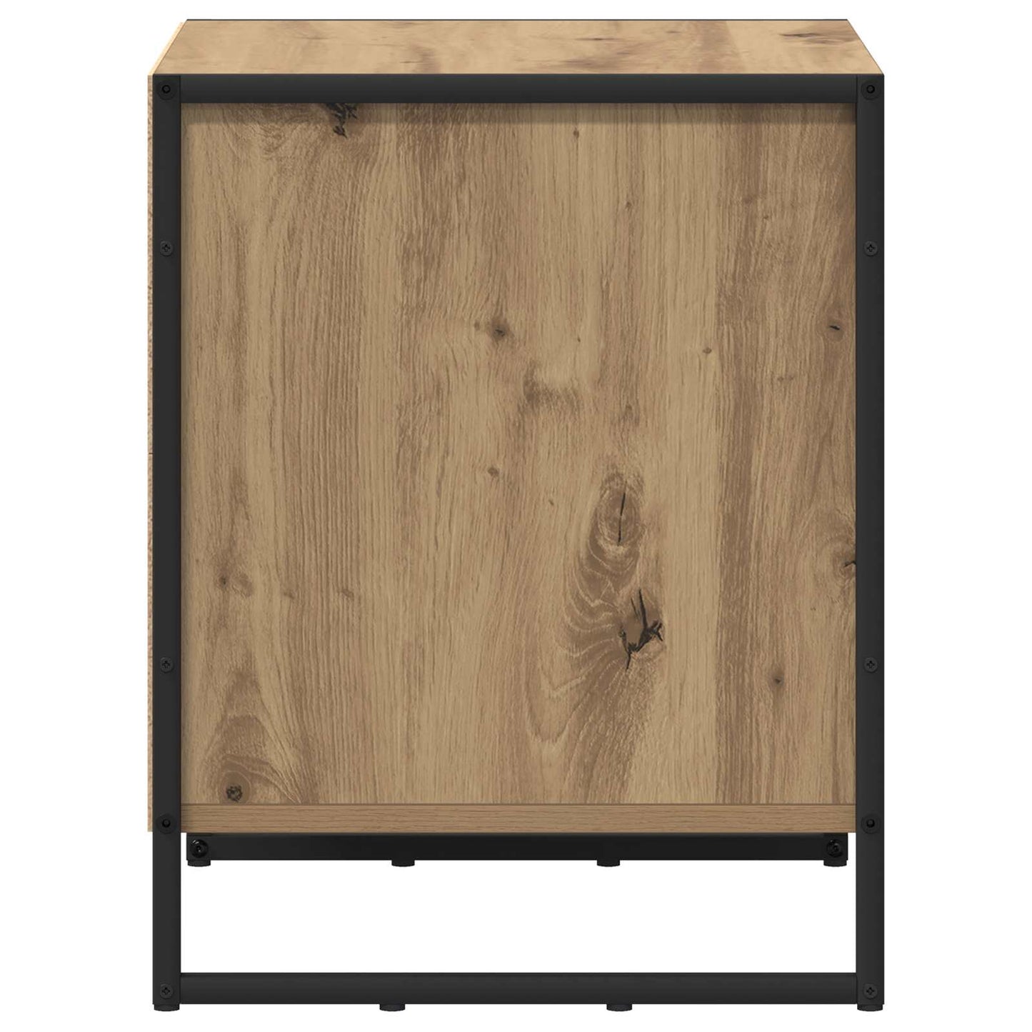 Éjjeli asztal 2 db Művészi tölgy 50 x 39.5 x 50 cm Szerelt Fa