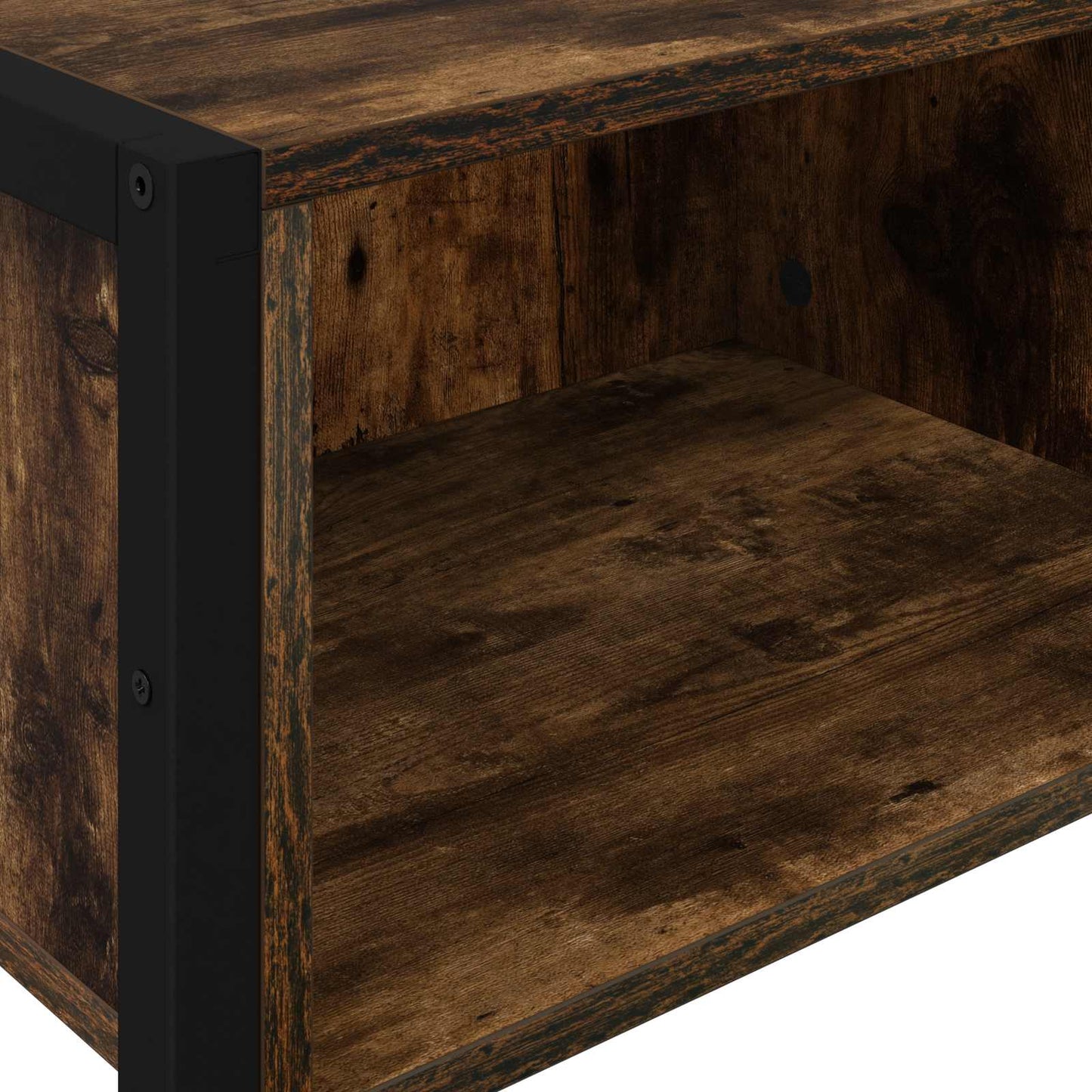 Végasztal Füstös tölgy 100 x 36 x 75 cm Szerelt Fa