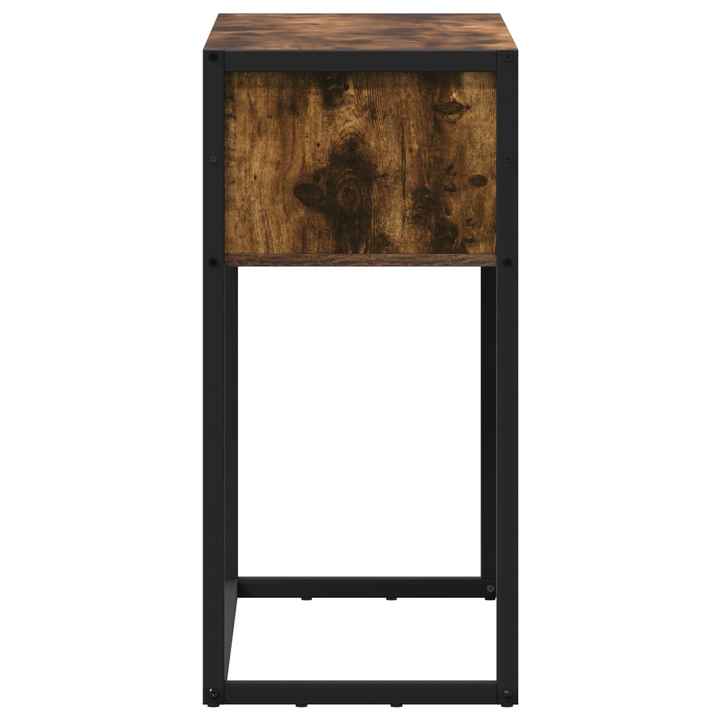 Végasztal Füstös tölgy 100 x 36 x 75 cm Szerelt Fa