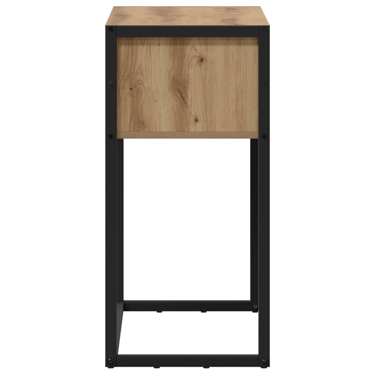 Végasztal Művészi tölgy 100 x 36 x 75 cm Szerelt Fa