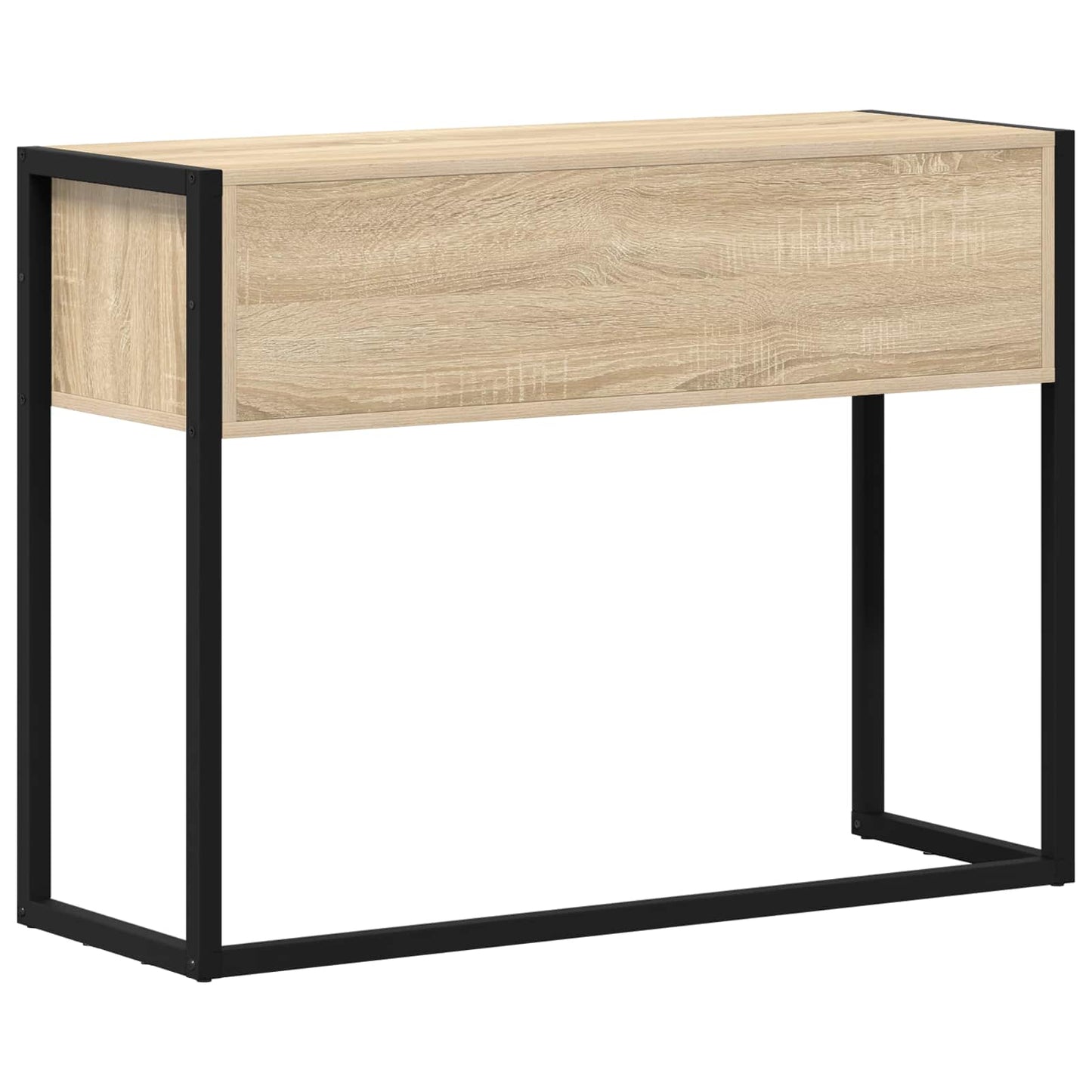 Végasztal fiókkal tárolóval Sonoma 100 x 36 x 75 cm Faanyag