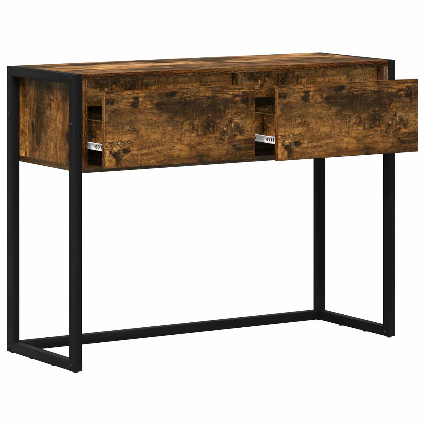 Végasztal Füstös tölgy 100 x 36 x 75 cm Szerelt Fa