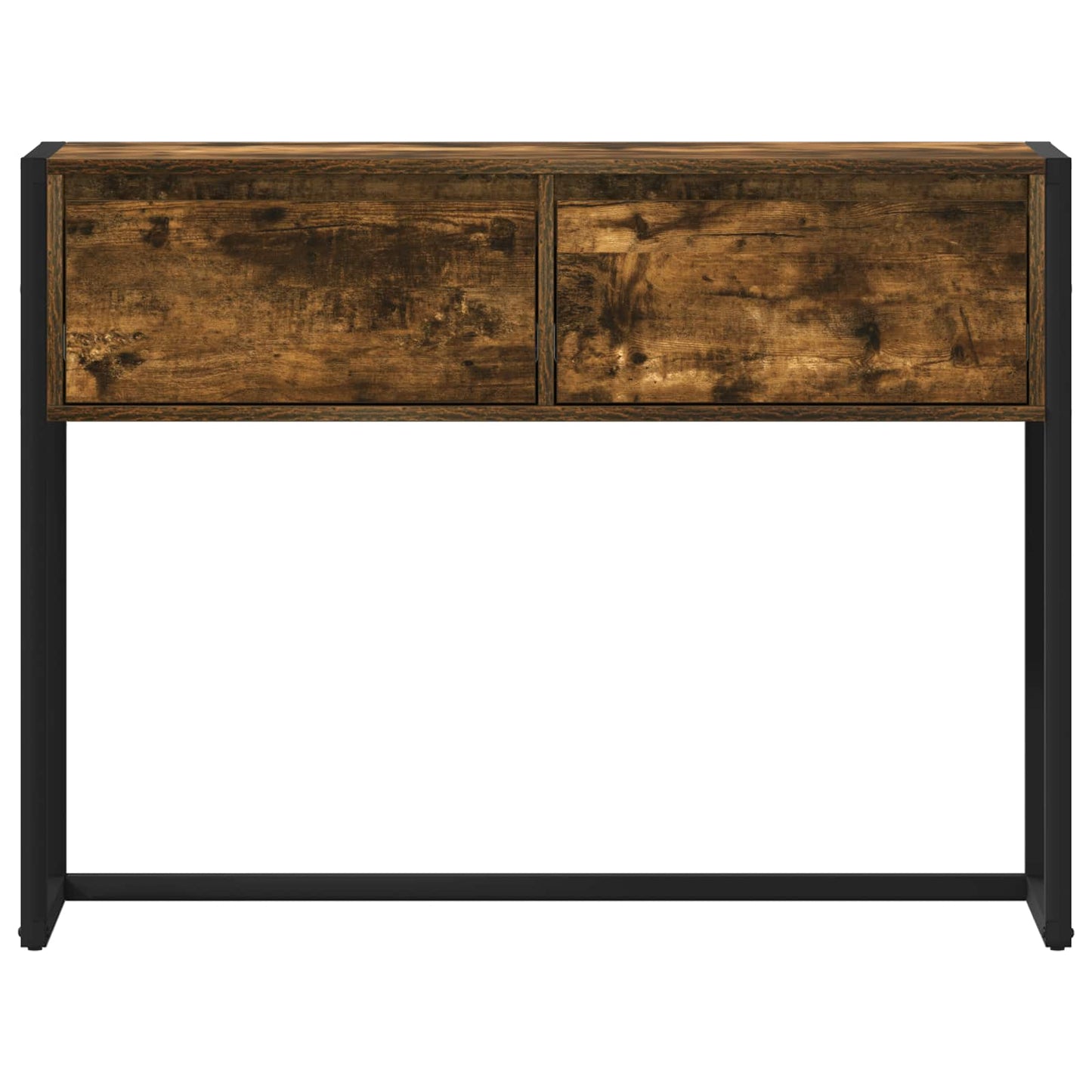 Végasztal Füstös tölgy 100 x 36 x 75 cm Szerelt Fa