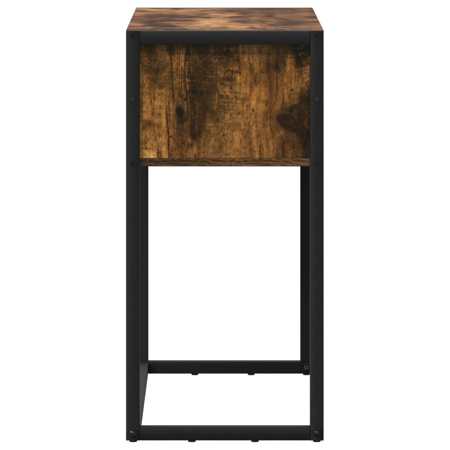 Végasztal Füstös tölgy 100 x 36 x 75 cm Szerelt Fa