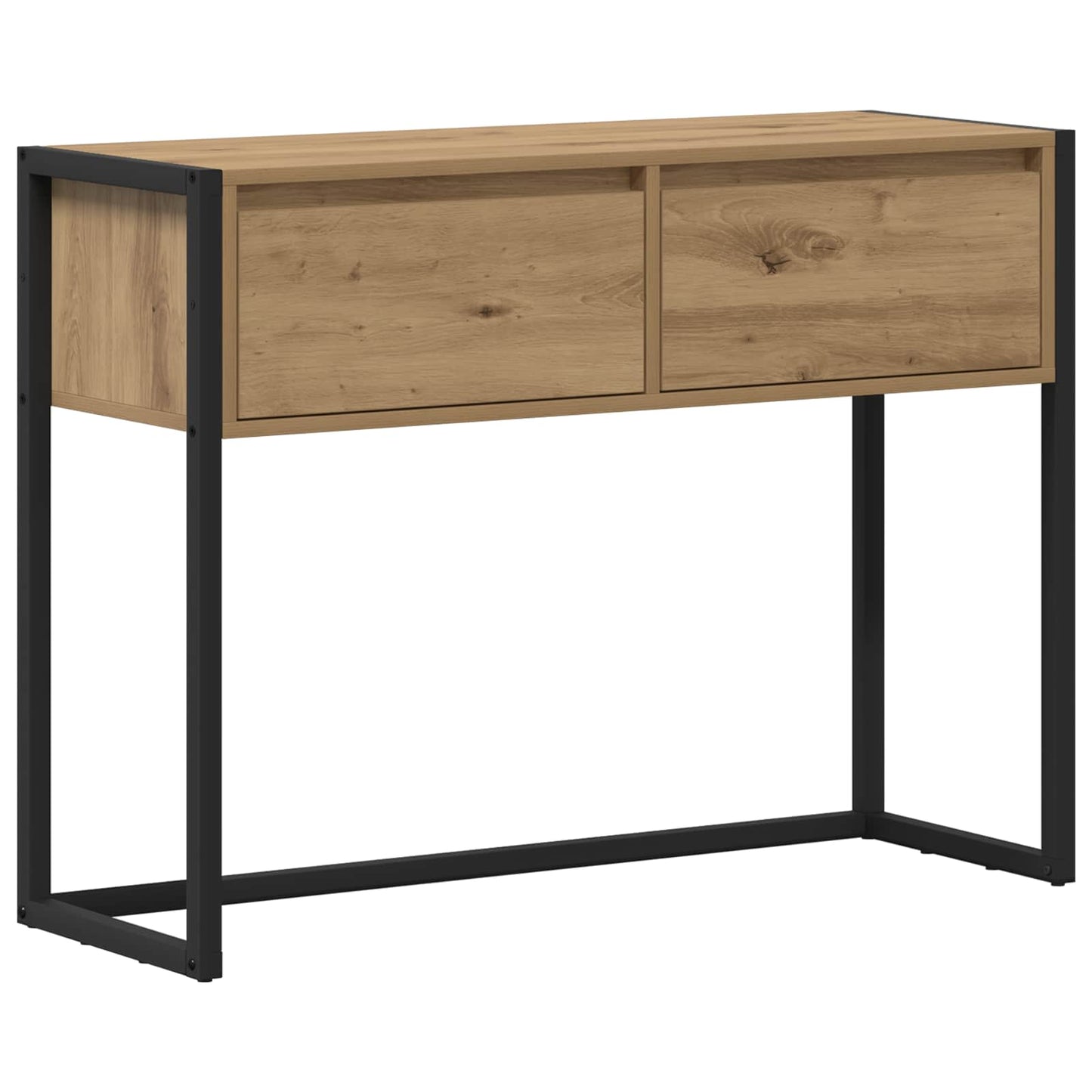 Végasztal Művészi tölgy 100 x 36 x 75 cm Szerelt Fa