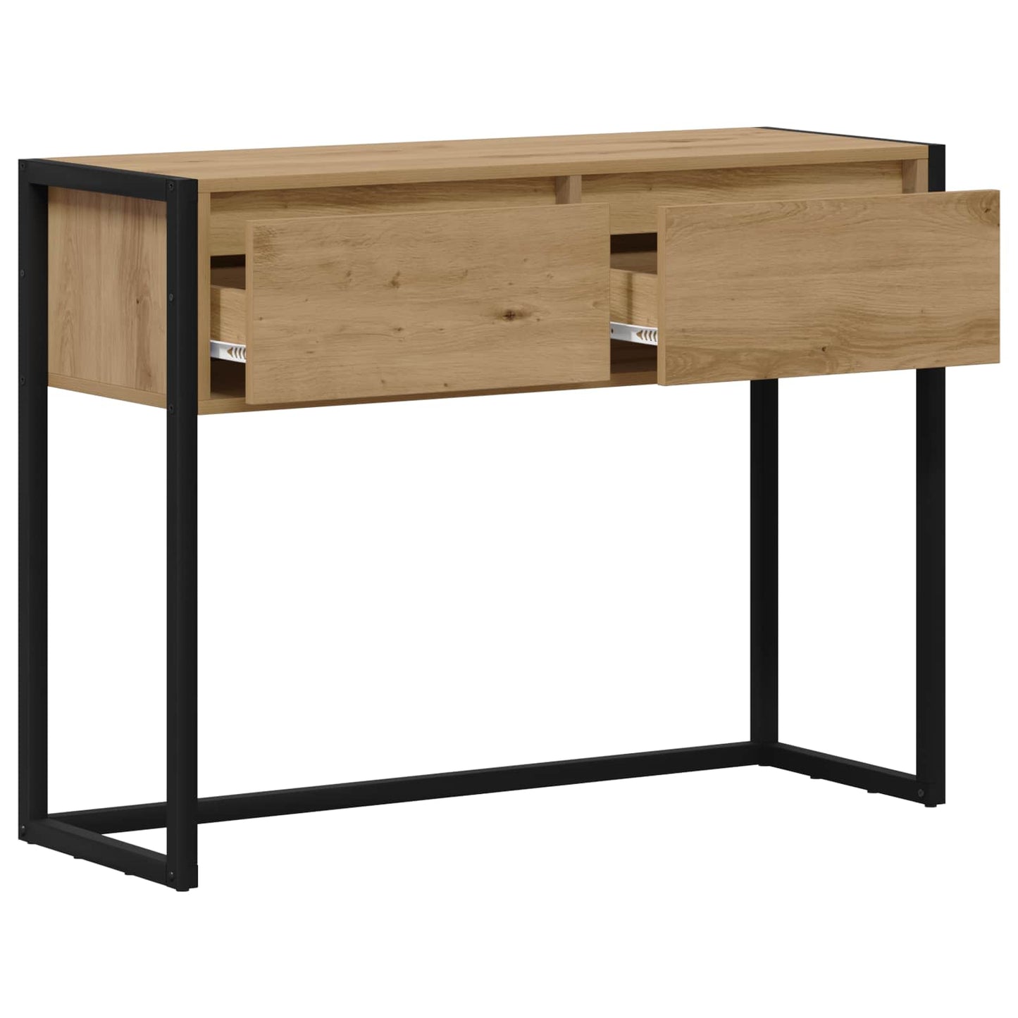 Végasztal Művészi tölgy 100 x 36 x 75 cm Szerelt Fa