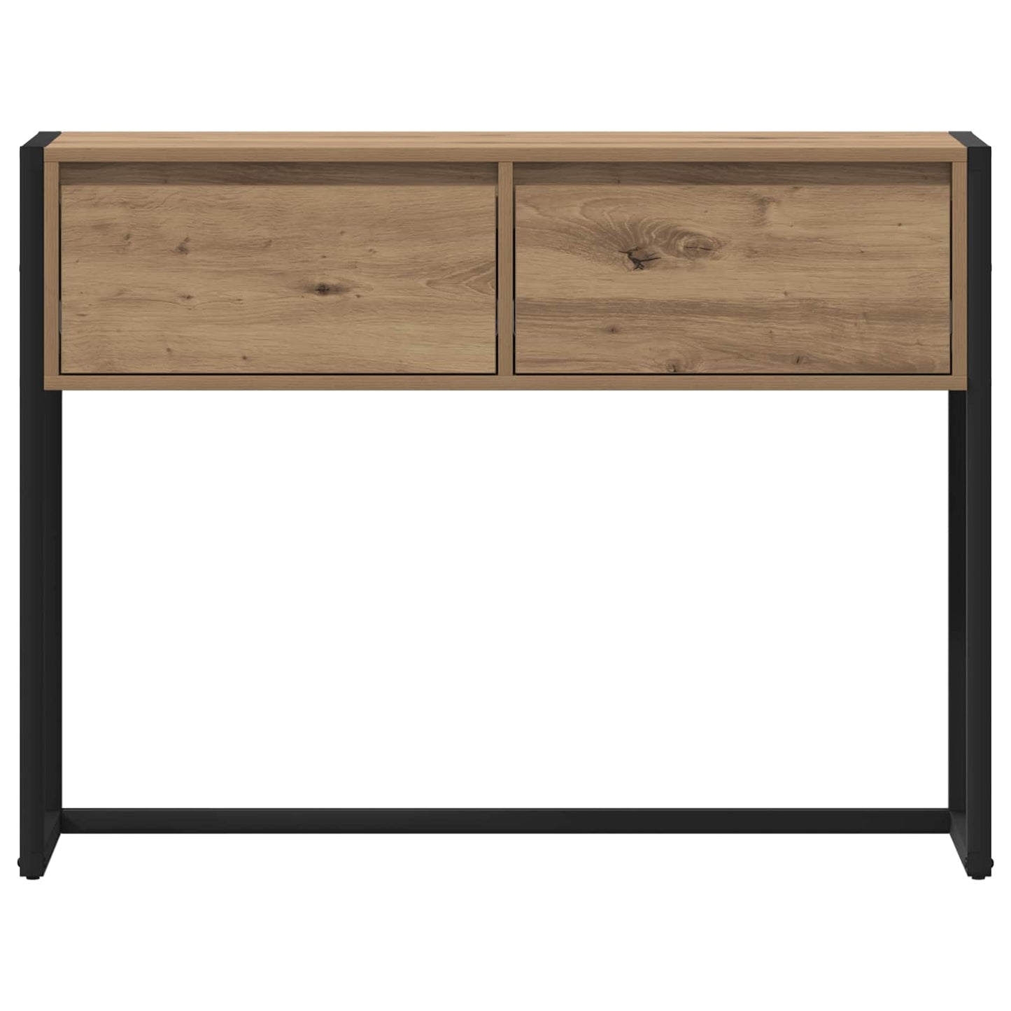 Végasztal Művészi tölgy 100 x 36 x 75 cm Szerelt Fa
