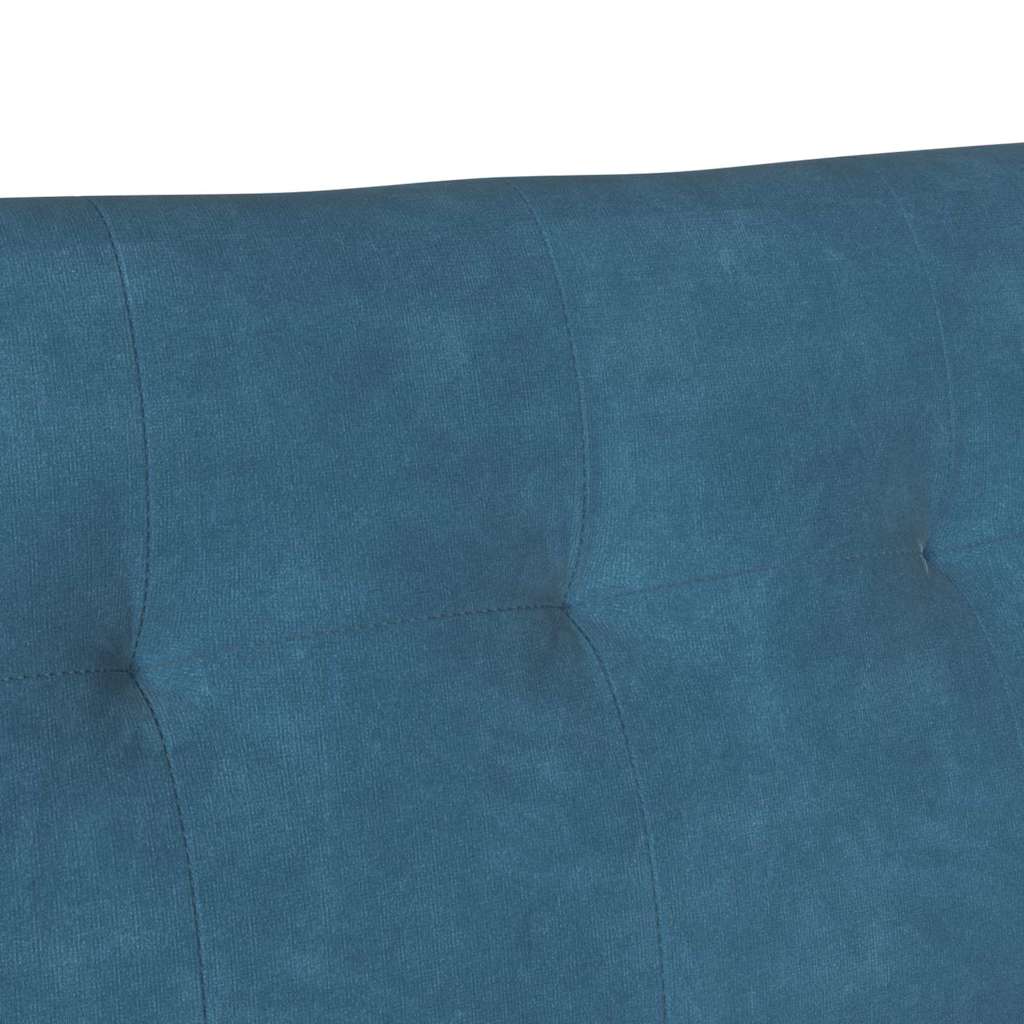 Chesterfield Pad Kék 112 x 65,5 x 75 cm Bársony