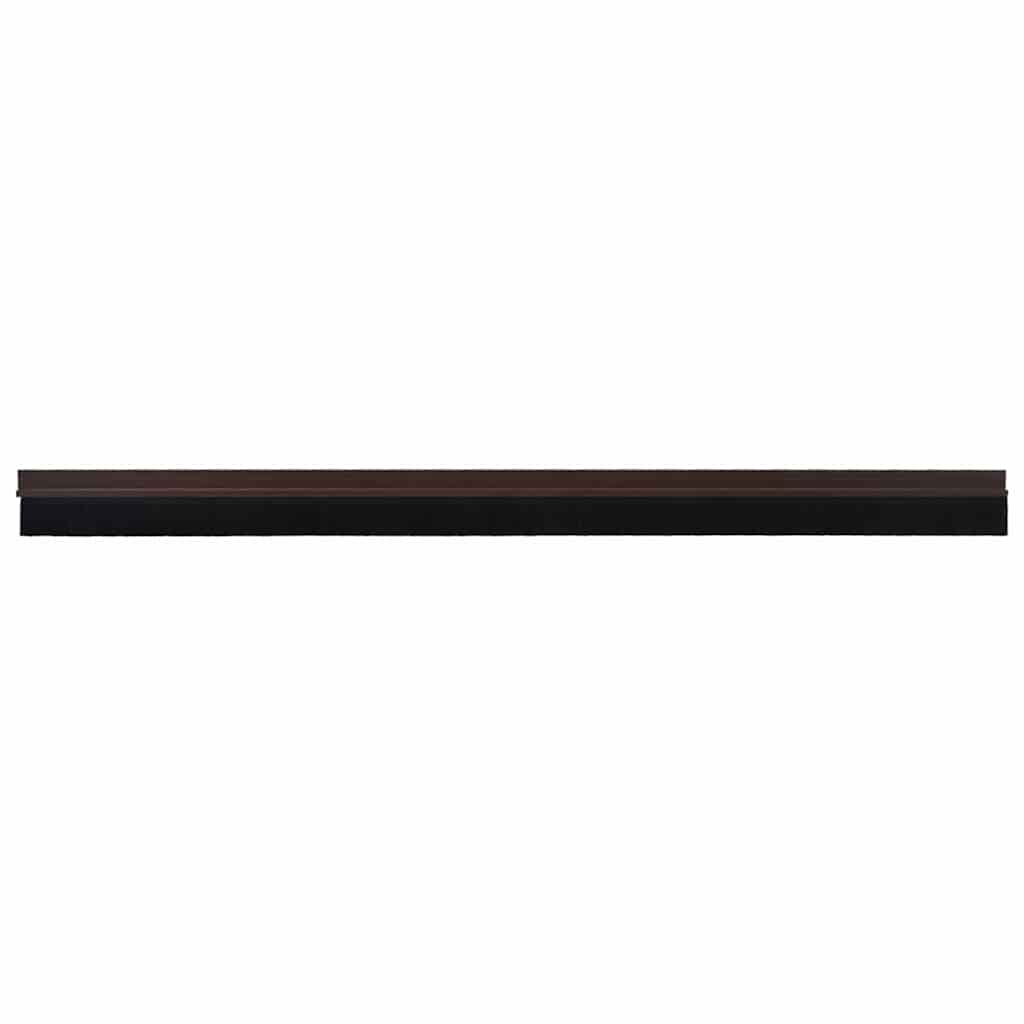 Öntapadó ajtó kefe tömítések 2 pcs Barna 100 cm