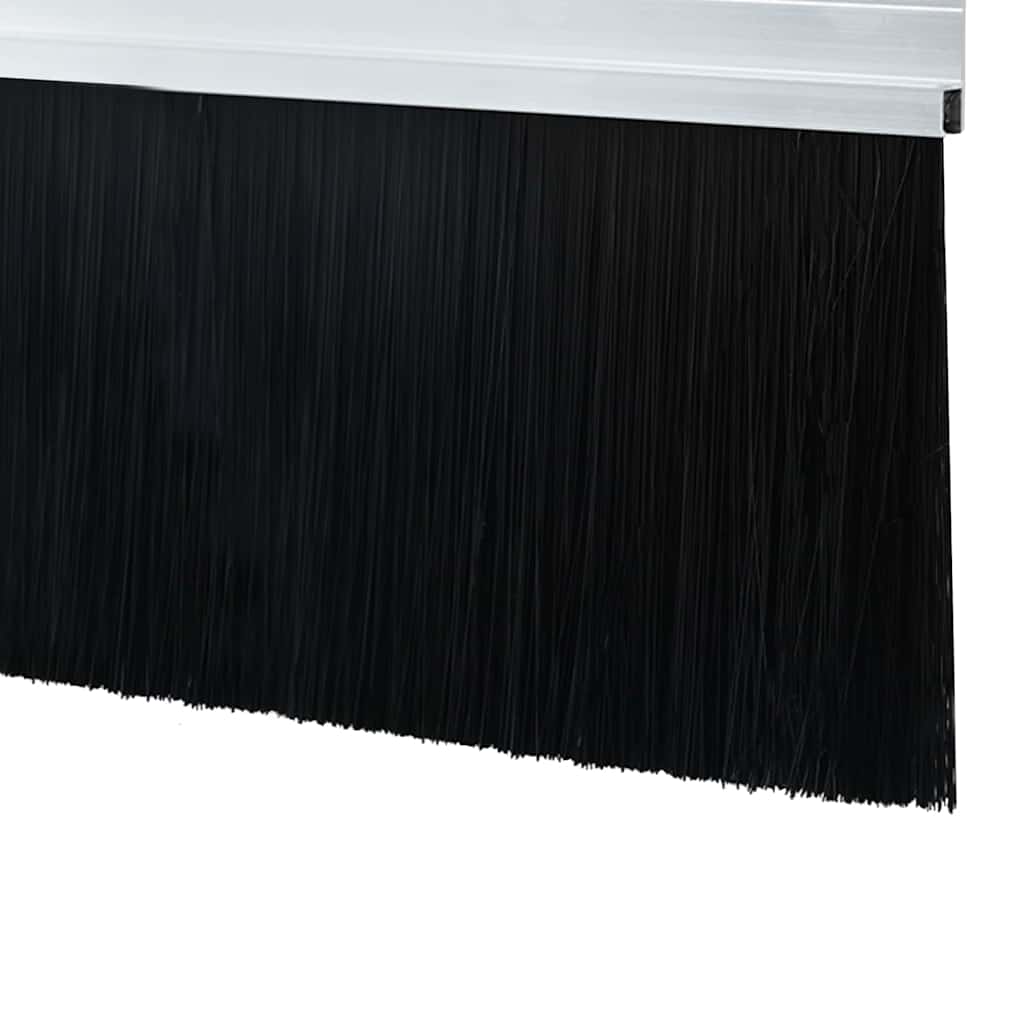 Öntapadó ajtó kefe tömítések 2 pcs Ezüst 100 cm