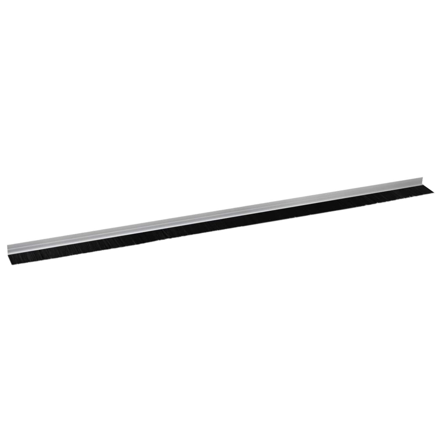 Öntapadó ajtó kefe tömítések 12 pcs Ezüst 100 cm