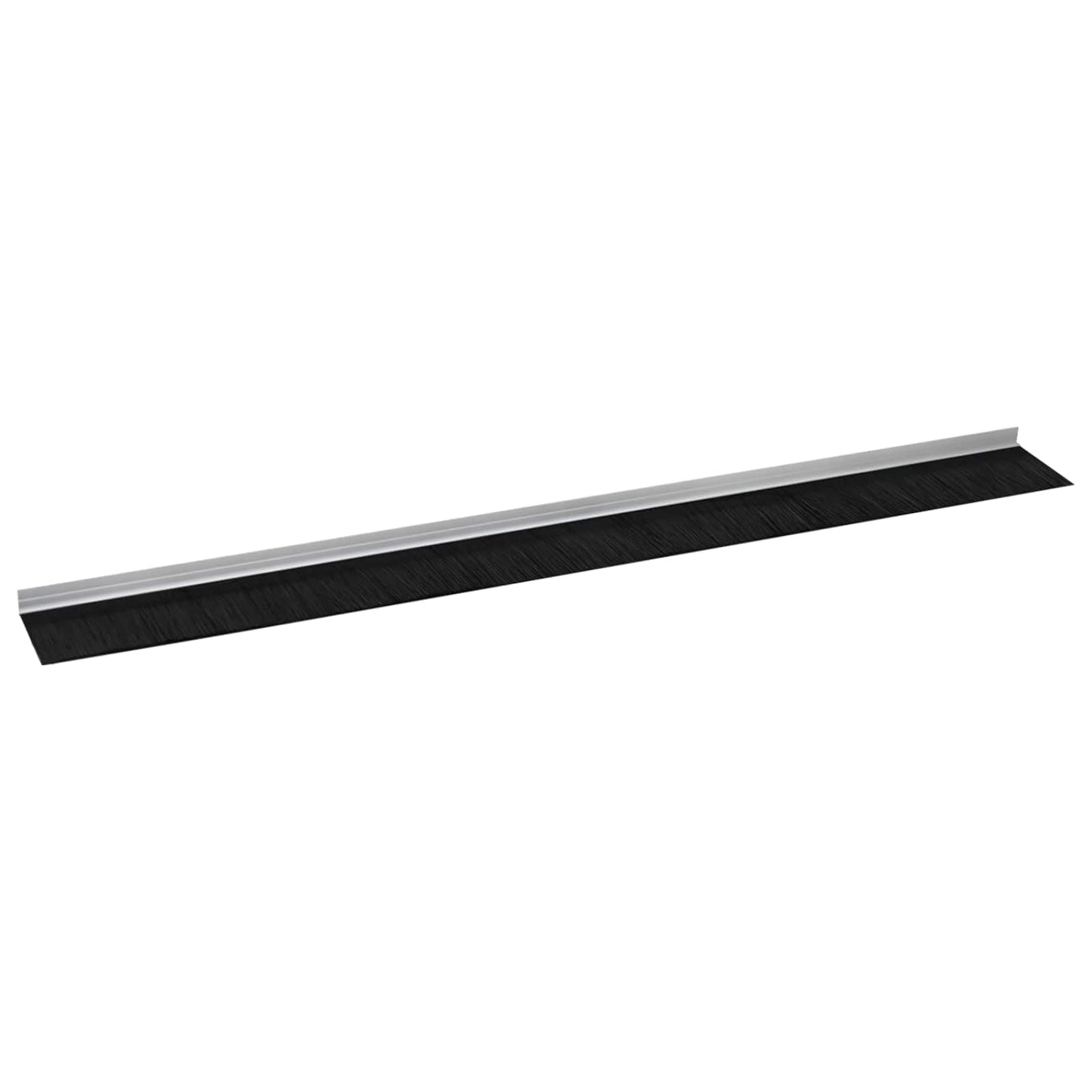 Öntapadó ajtó kefe tömítések 12 pcs Ezüst 100 cm