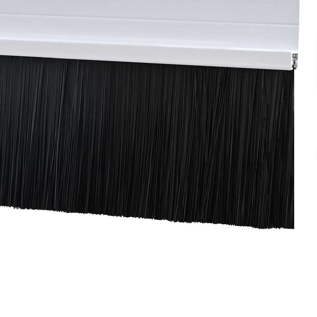 Öntapadó ajtó kefe tömítések 2 pcs Fehér 100 cm