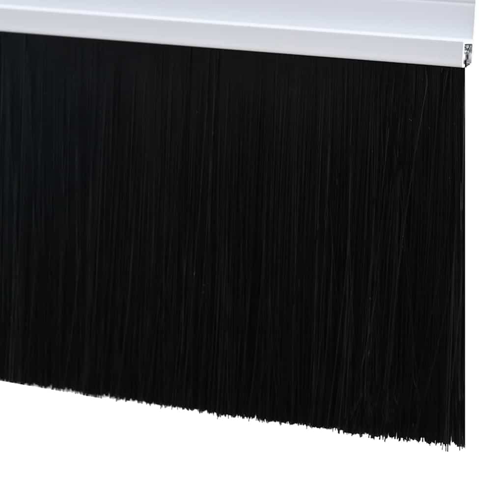 Öntapadó ajtó kefe tömítések 2 pcs Fehér 100 cm