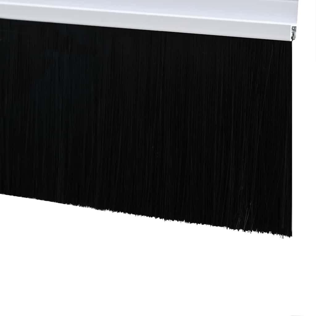 Öntapadó ajtó kefe tömítések 6 pcs Fehér 100 cm