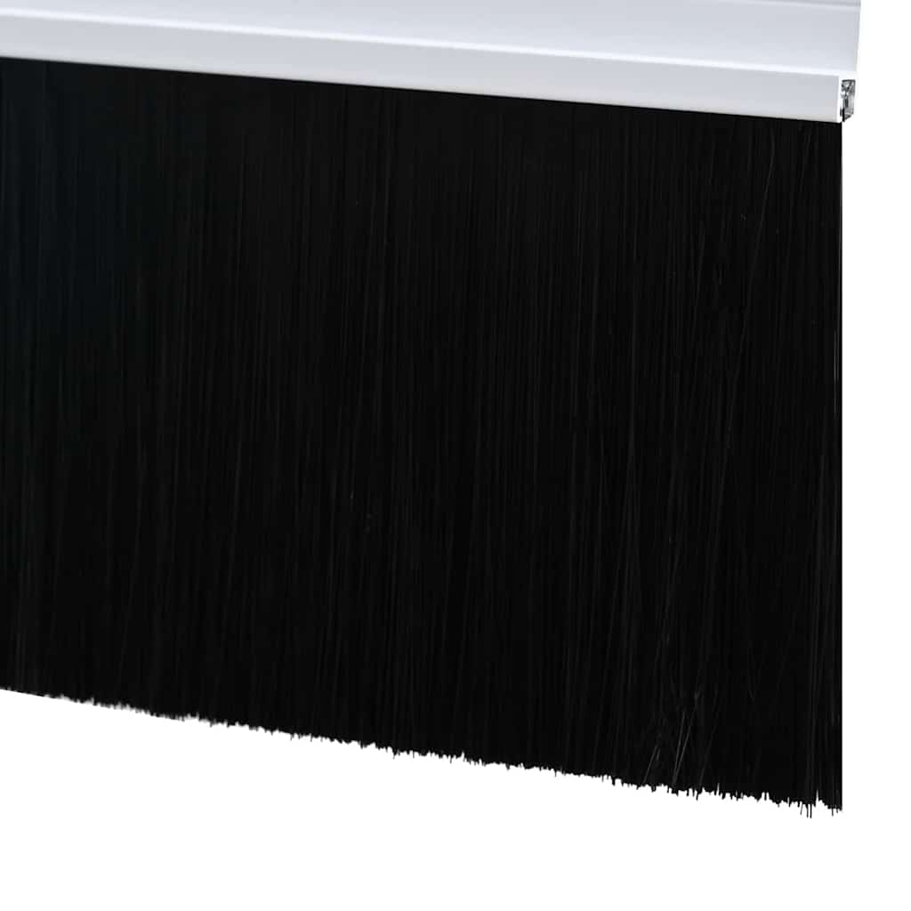 Öntapadó ajtó kefe tömítések 12 pcs Fehér 100 cm