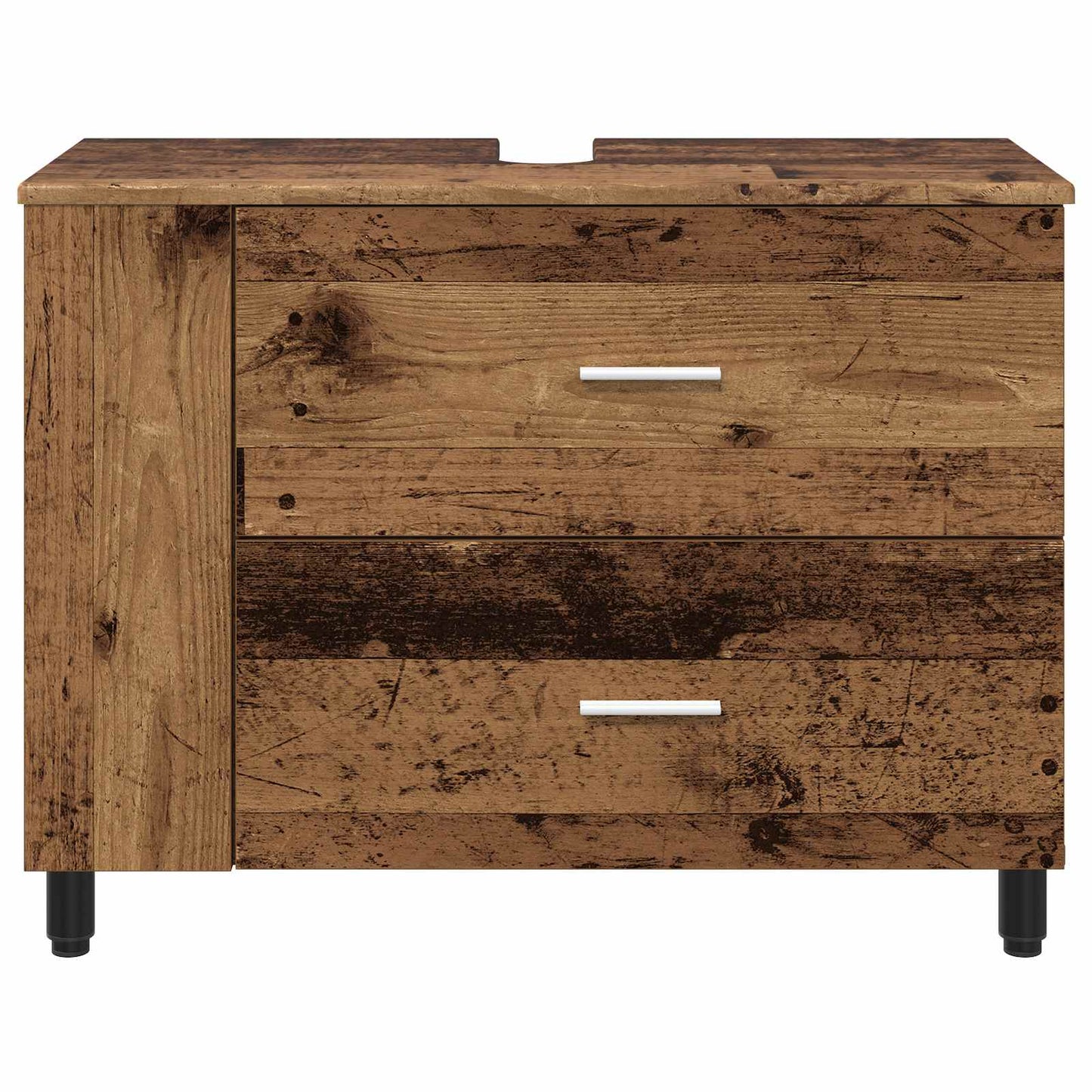 Fésülködő egység a fürdőszobába Antik Fa 80 x 35 x 60 cm
