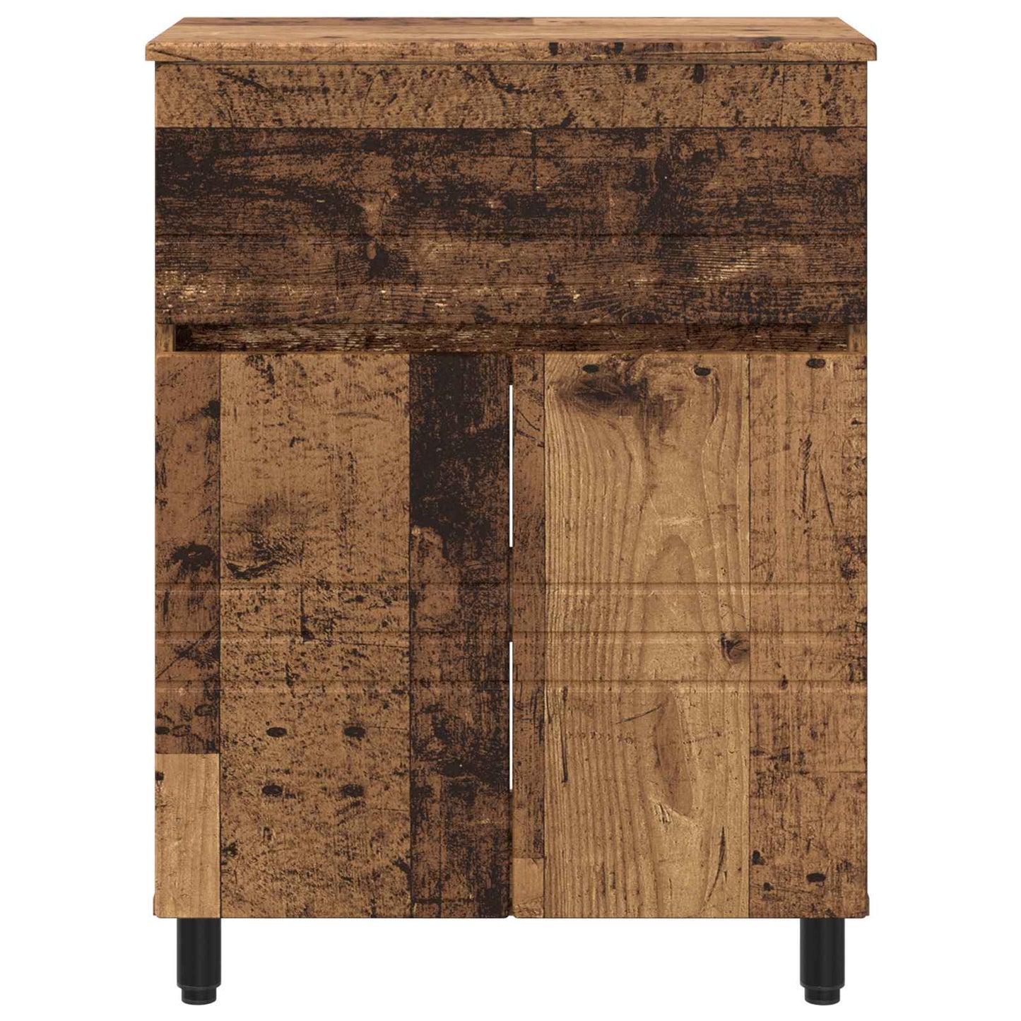 Fésülködő egység a fürdőszobába Antik Fa 60 x 35 x 80 cm