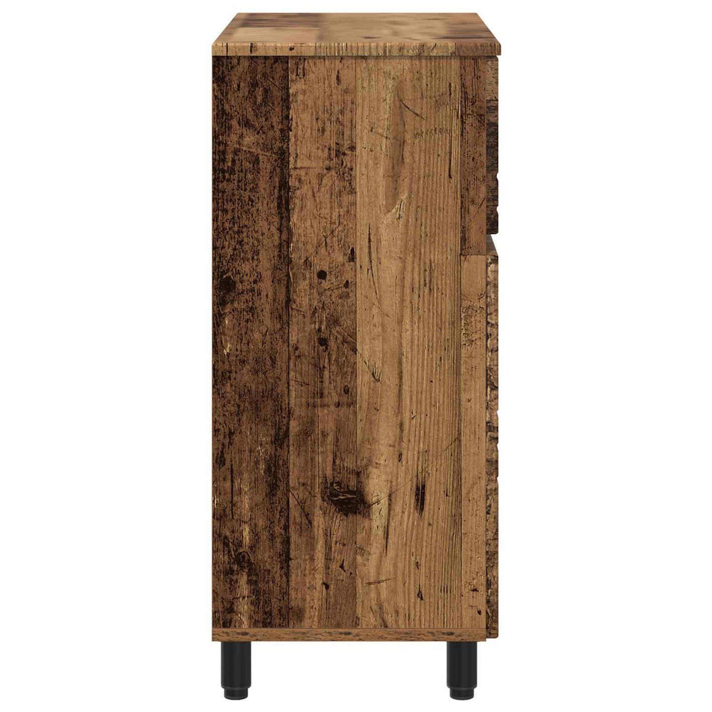 Fésülködő egység a fürdőszobába Antik Fa 60 x 35 x 80 cm