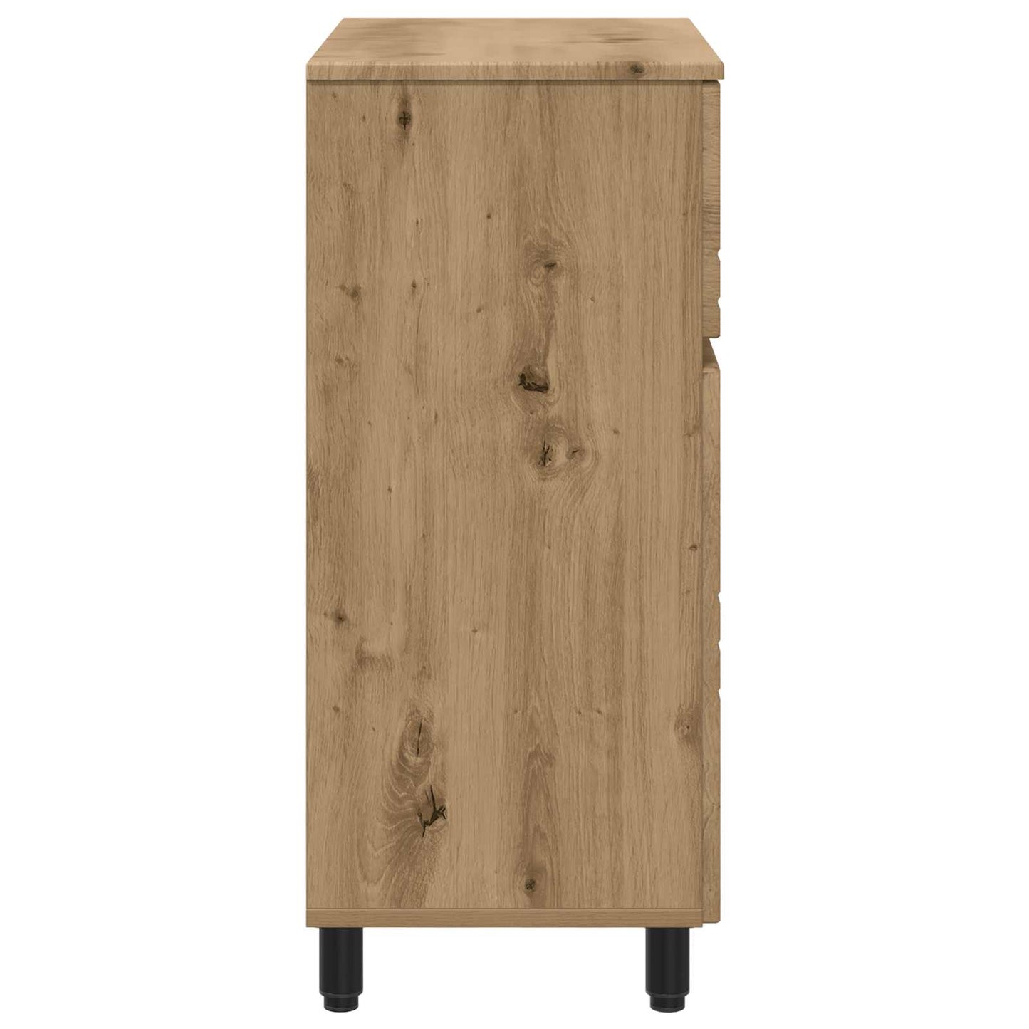 Fésülködő egység a fürdőszobába Kézműves Tölgy 60 x 35 x 80 cm