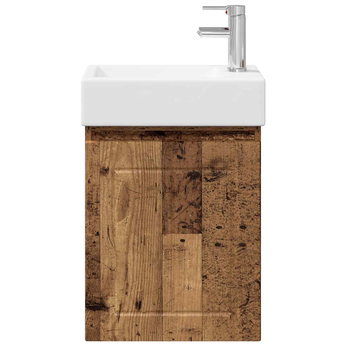 Fürdőszoba kádasztal csapteleppel Antik Fa 45,5 x 25,5 x 84 cm