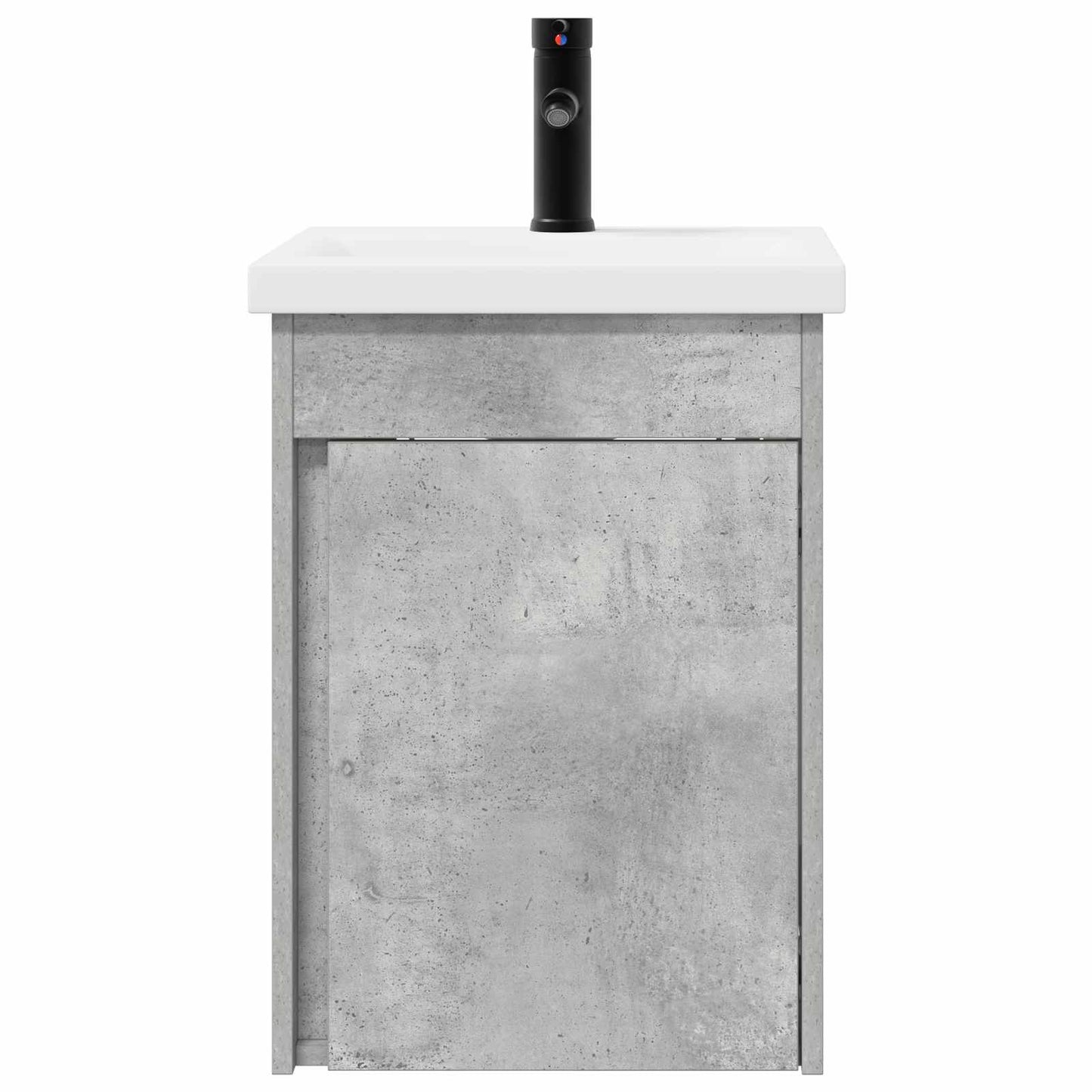 Fürdőszobai pultcsapteleppel Betonszürke 42 x 40 x 74,5 cm