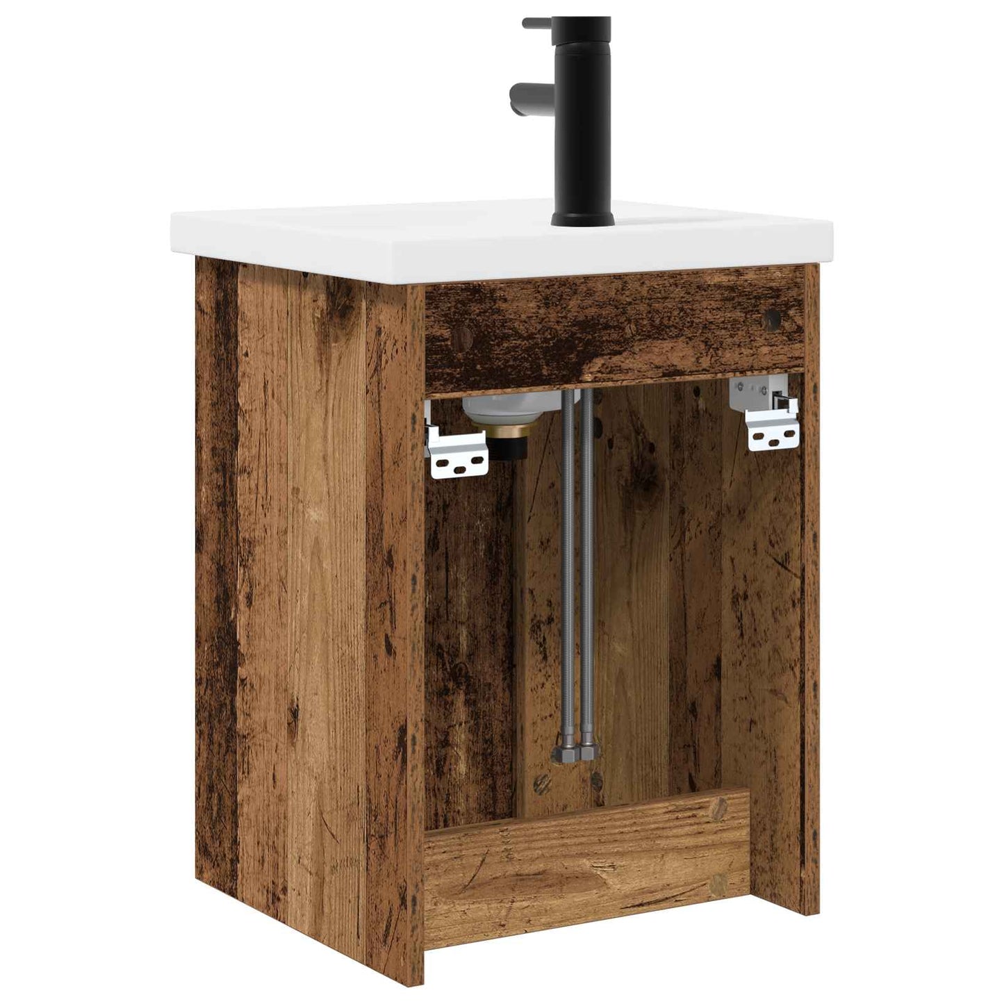 Fürdőszobai pultcsapteleppel Antik Fa 42 x 40 x 74,5 cm