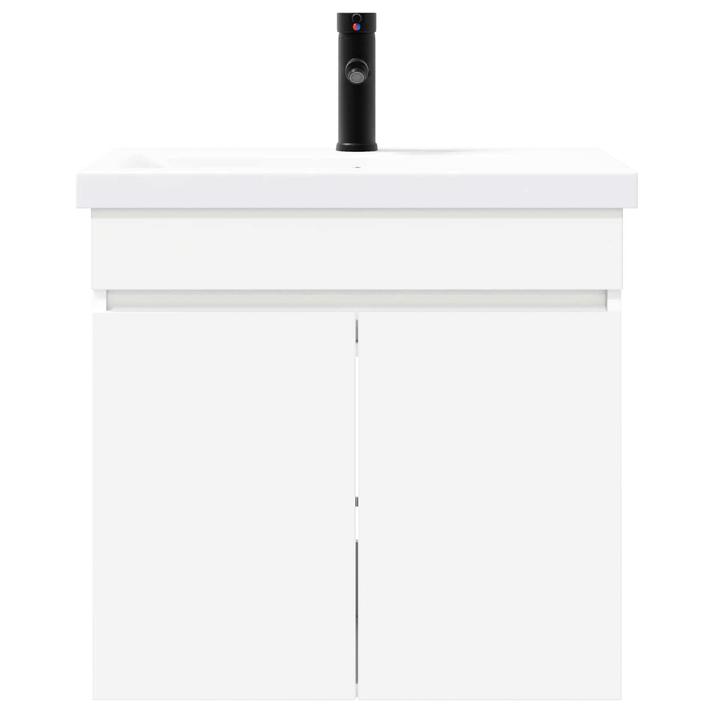 Fürdőszoba kádasztal csapteleppel Fehér 61 x 40 x 74,5 cm