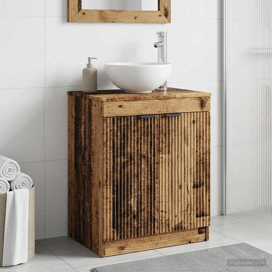 Fürdőszoba Székény Antik Fa 54 x 41 x 70 cm Szerelt Fa