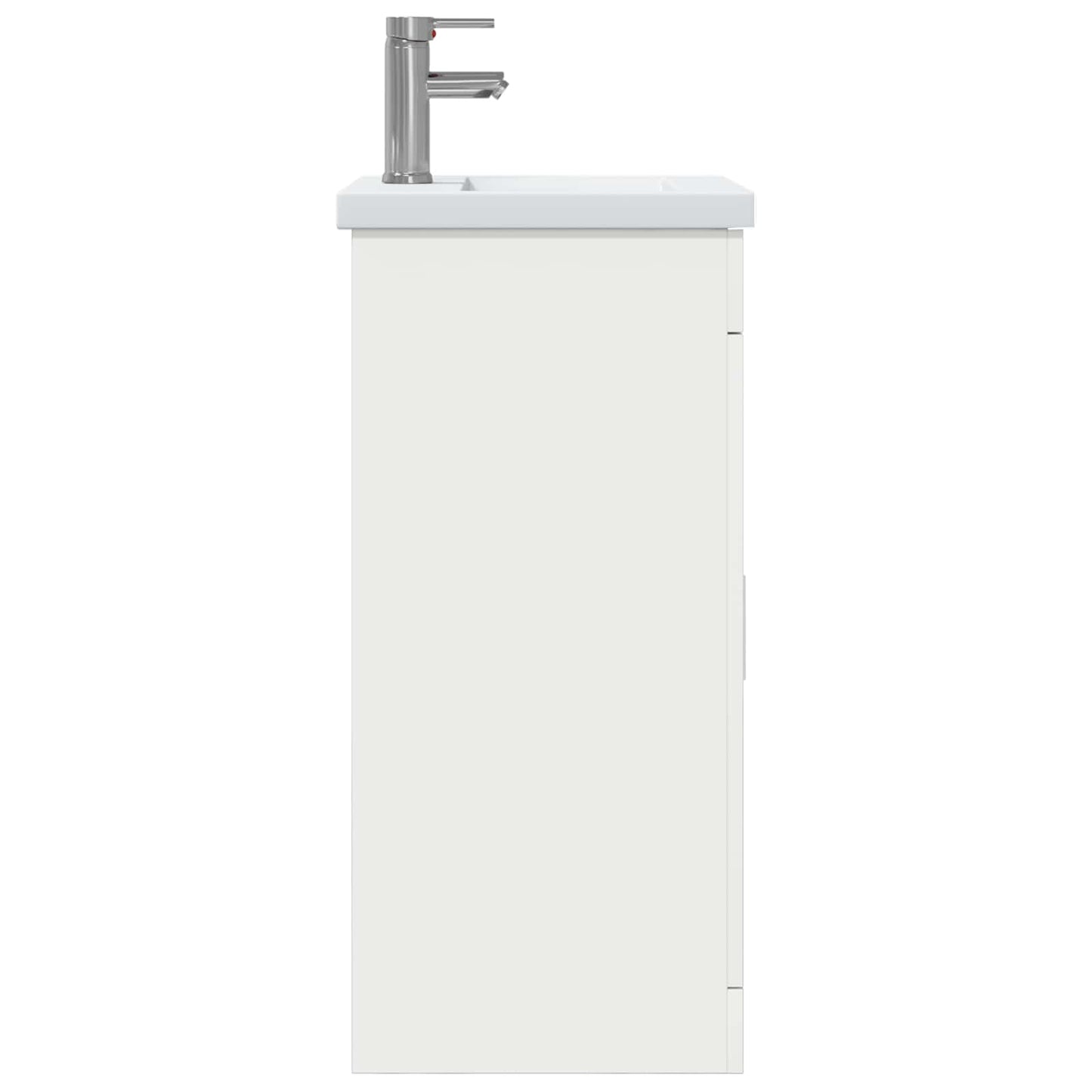 Fürdőszobai pult mosdóval Fehér 42 x 40 x 84,5 cm Szerelt Fa