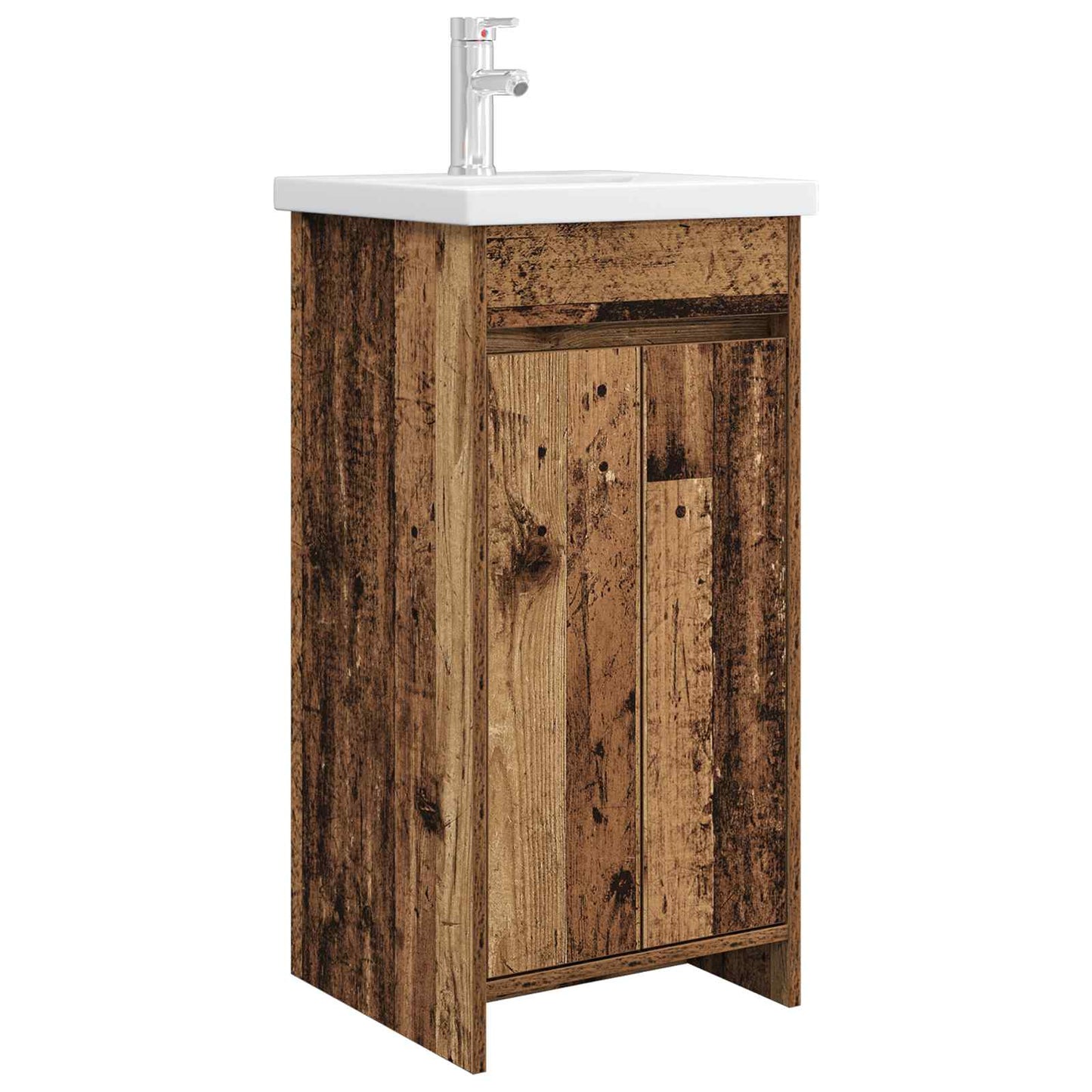 Fürdőszobai pult mosdóval Antik Fa 42 x 40 x 84,5 cm Szerelt Fa
