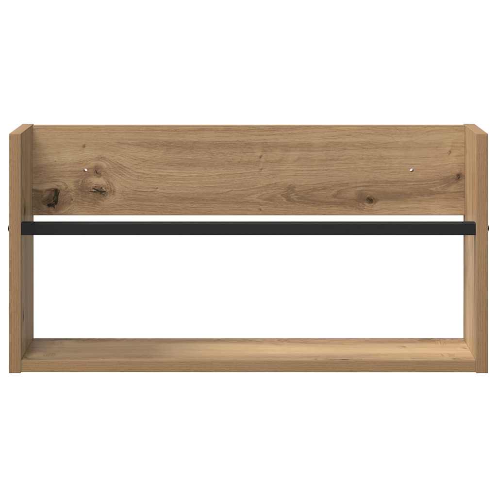 Magazin állvány Artisan tölgy 60 x 12 x 30 cm Szerelt Fa