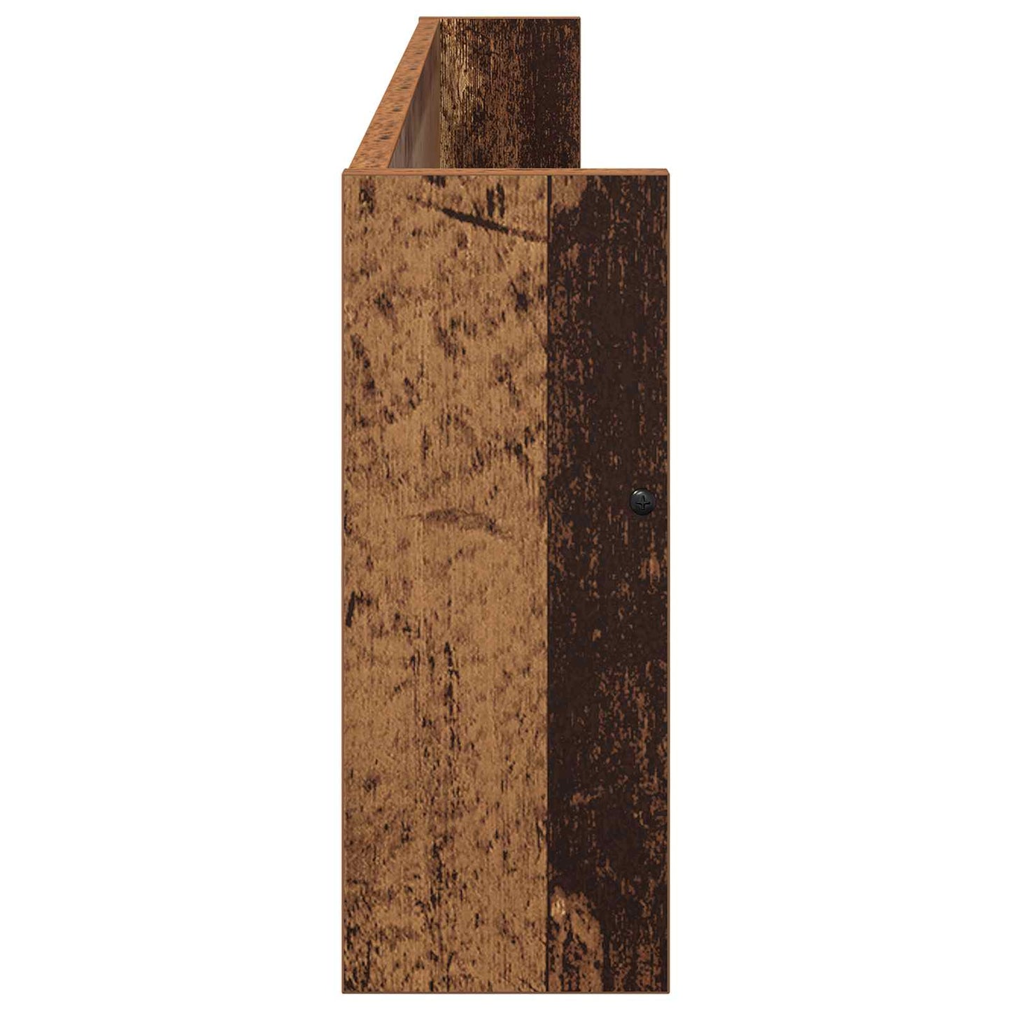 Magazin állvány 2 pcs Öreg fa 100 x 12 x 30 cm Faanyag
