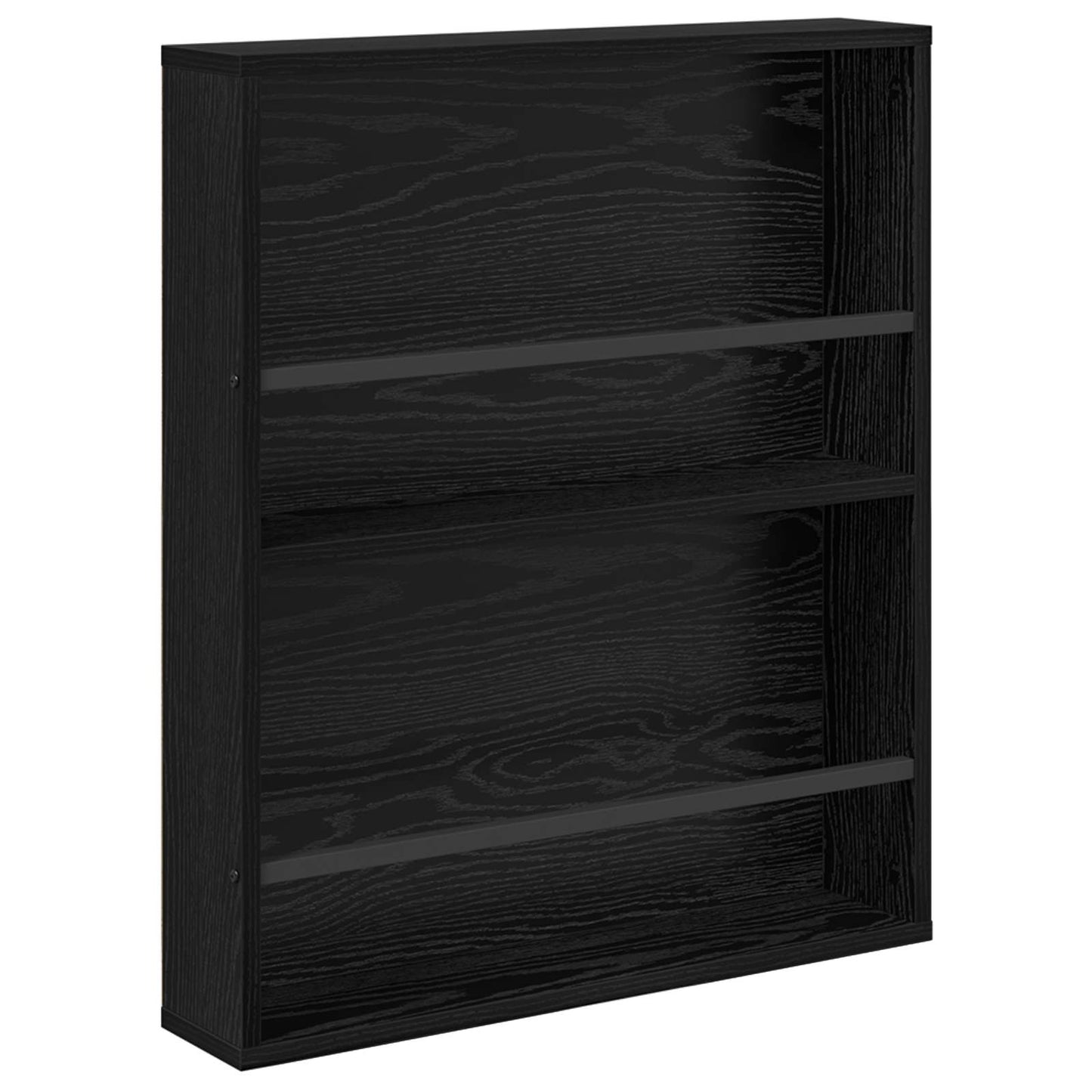 Magazin állvány Fekete tölgy 60 x 12 x 70 cm Szerelt Fa