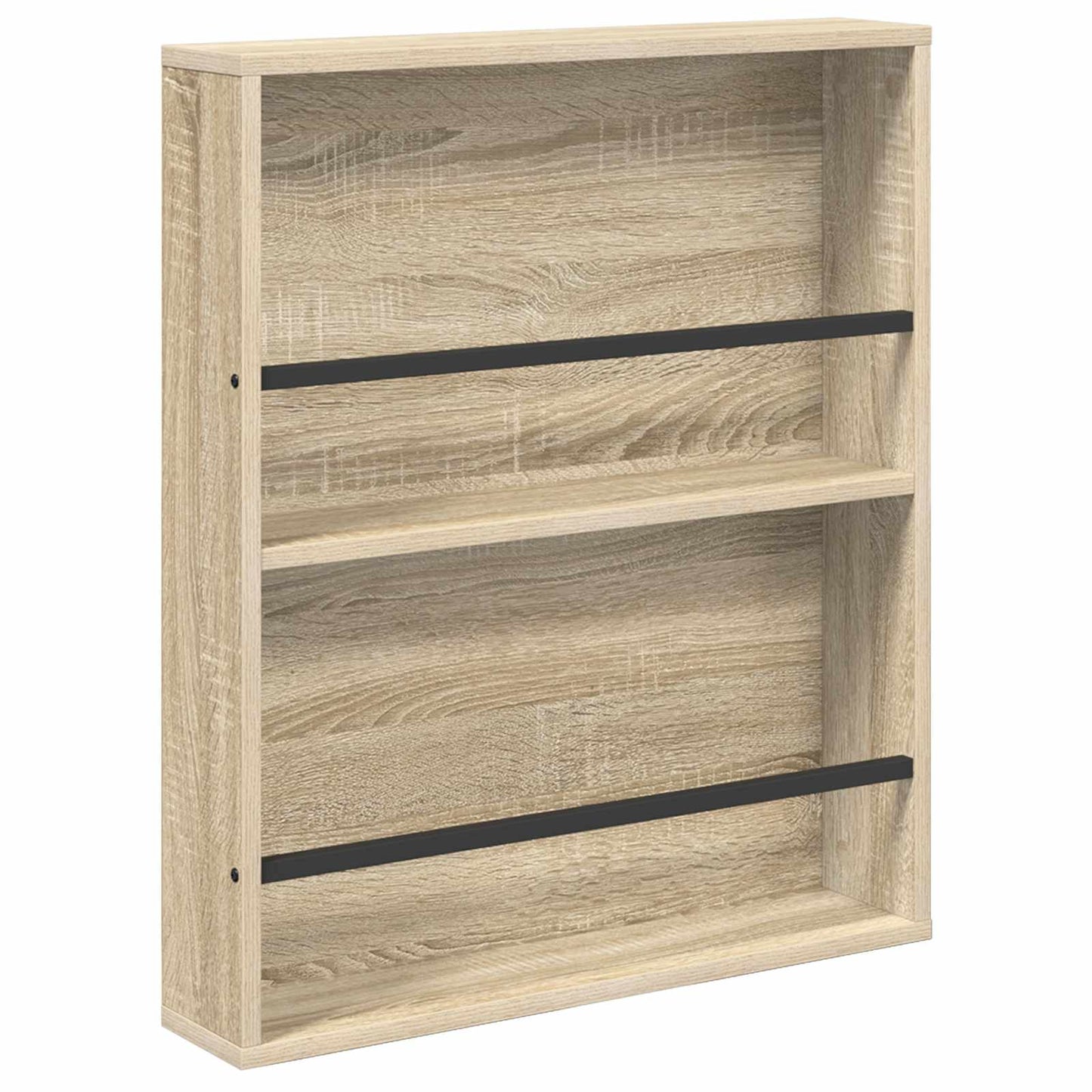 Magazin állvány Sonoma tölgy 60 x 12 x 70 cm Szerelt Fa