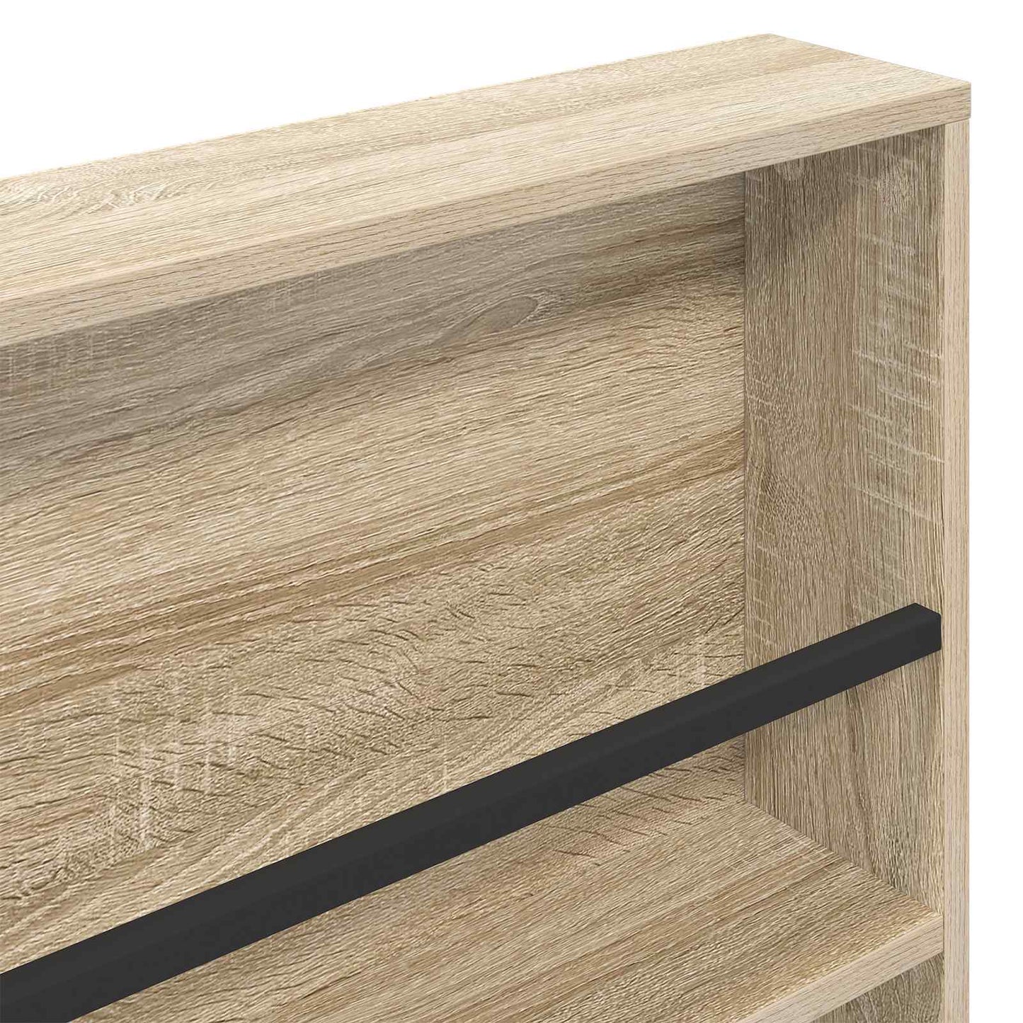 Magazin állvány 2 db Sonoma tölgy 60 x 12 x 70 cm Szerelt Fa