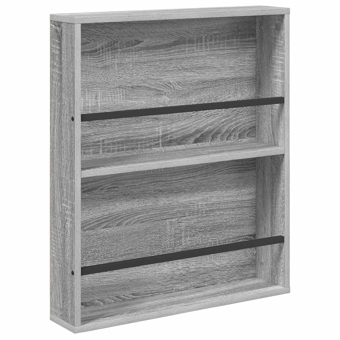 Magazin állvány Szürke Sonoma 60 x 12 x 70 cm Szerelt Fa