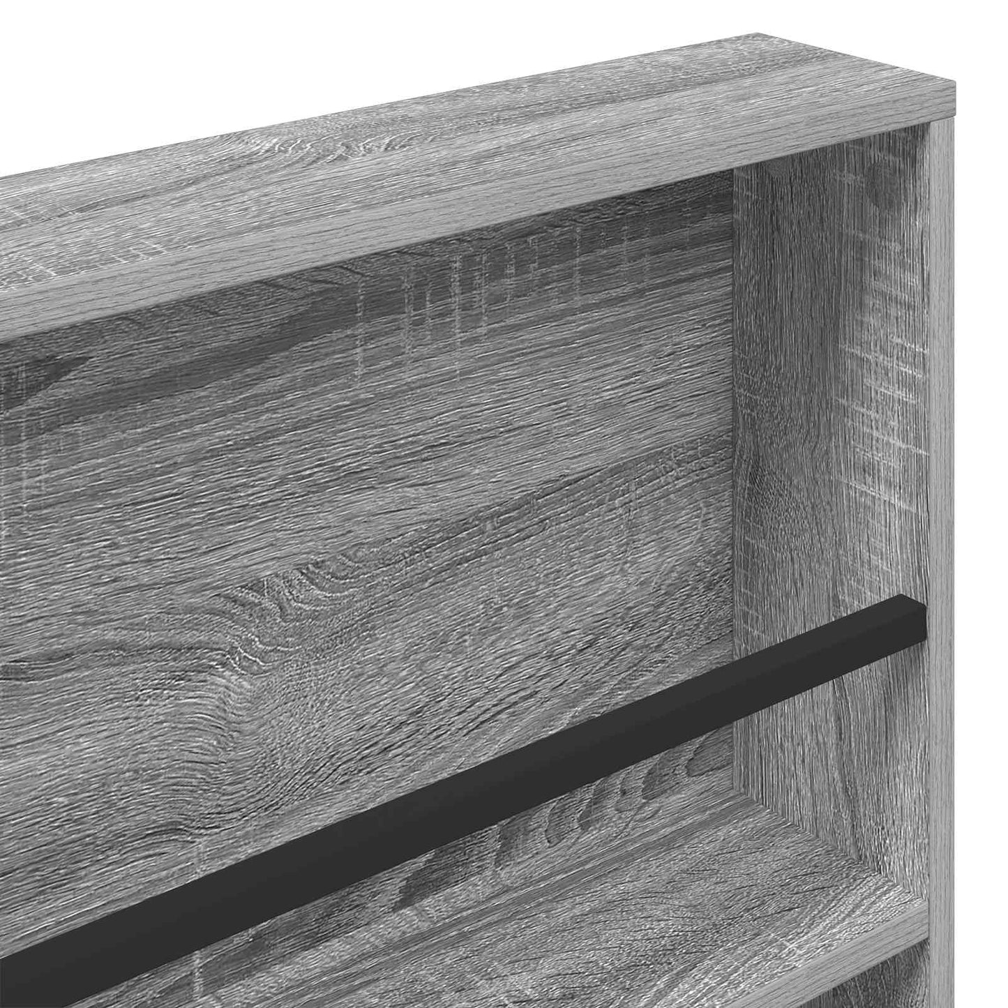 Magazin állvány 2 db Szürke Sonoma 60 x 12 x 70 cm Szerelt Fa