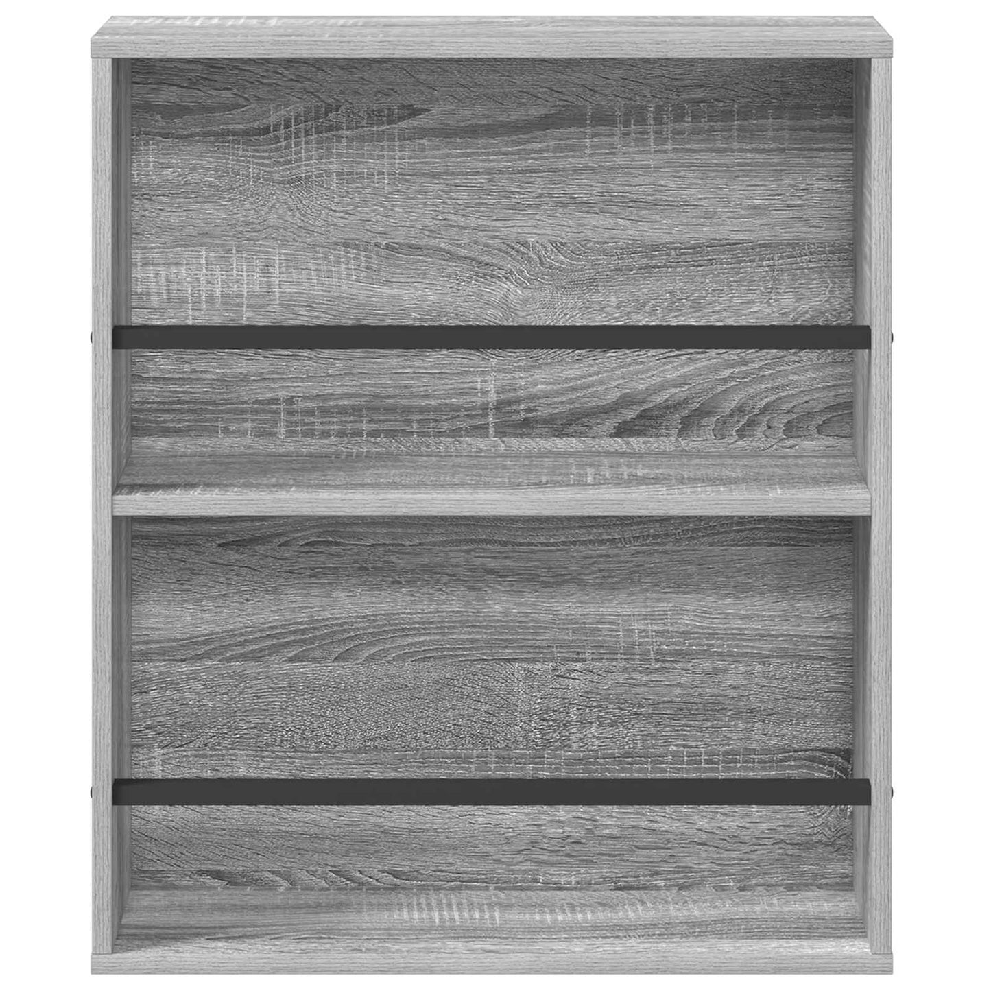 Magazin állvány 2 db Szürke Sonoma 60 x 12 x 70 cm Szerelt Fa