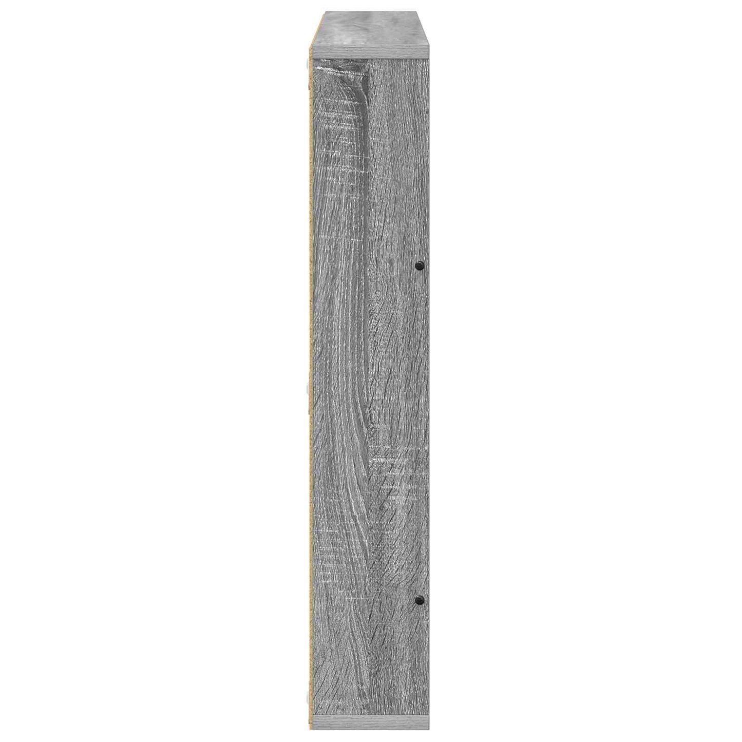 Magazin állvány 2 db Szürke Sonoma 60 x 12 x 70 cm Szerelt Fa
