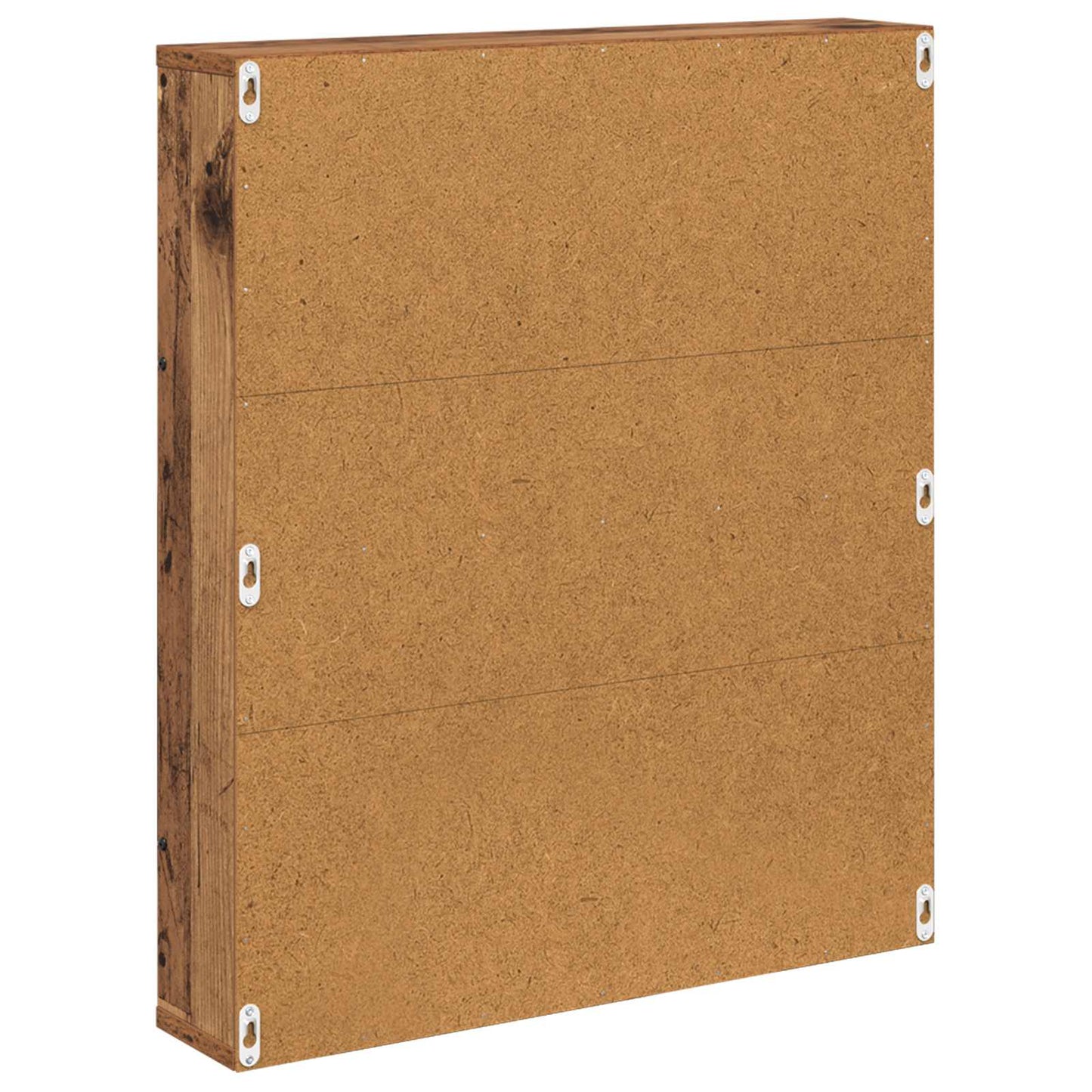 Magazin állvány 2 db Öreg fa 60 x 12 x 70 cm Szerelt Fa