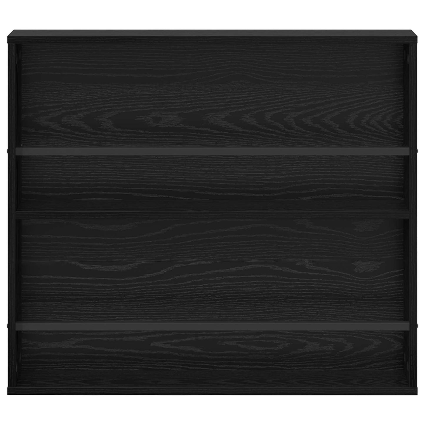 Magazin állvány Fekete tölgy 80 x 12 x 70 cm Szerelt Fa