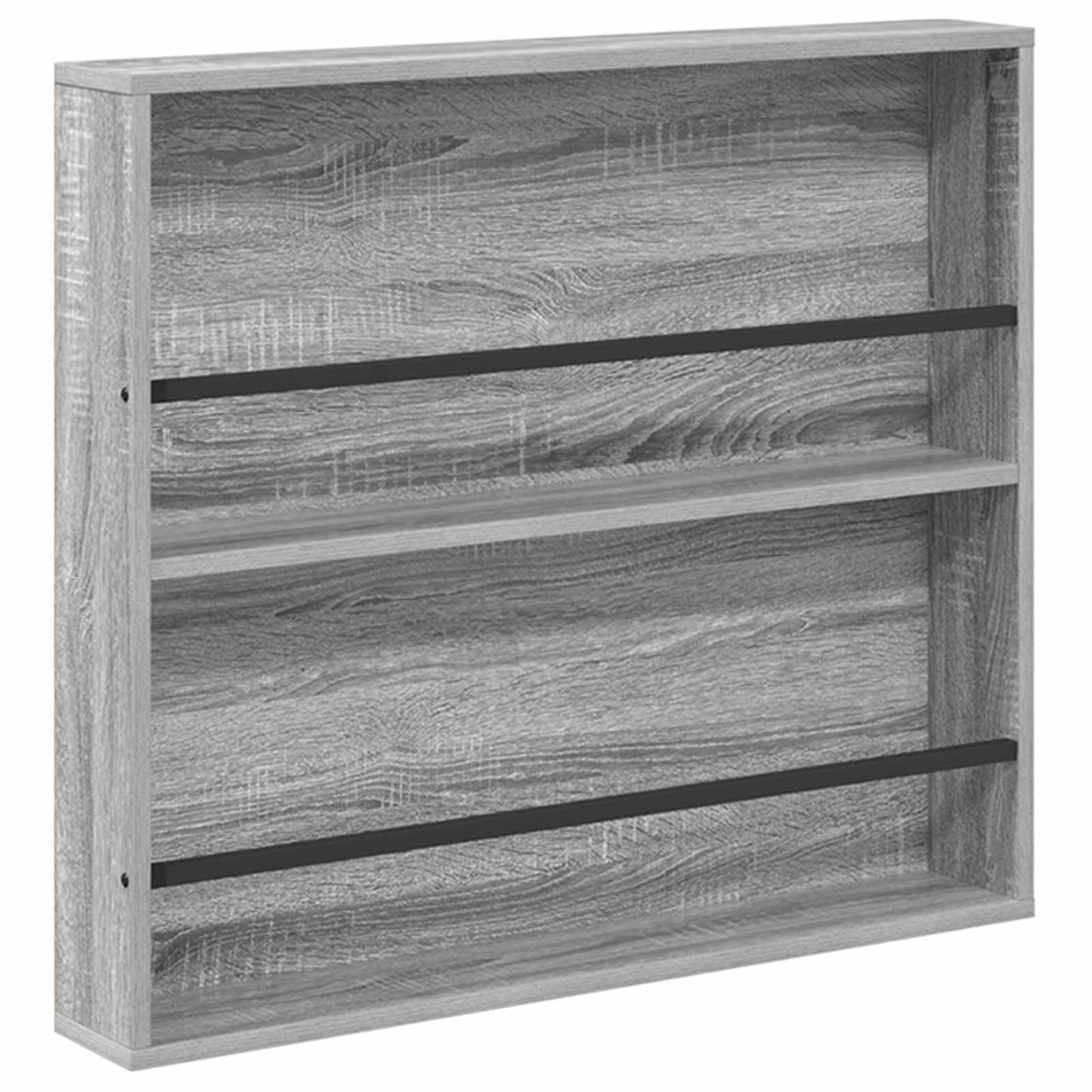 Magazin állvány Szürke Sonoma 80 x 12 x 70 cm Szerelt Fa
